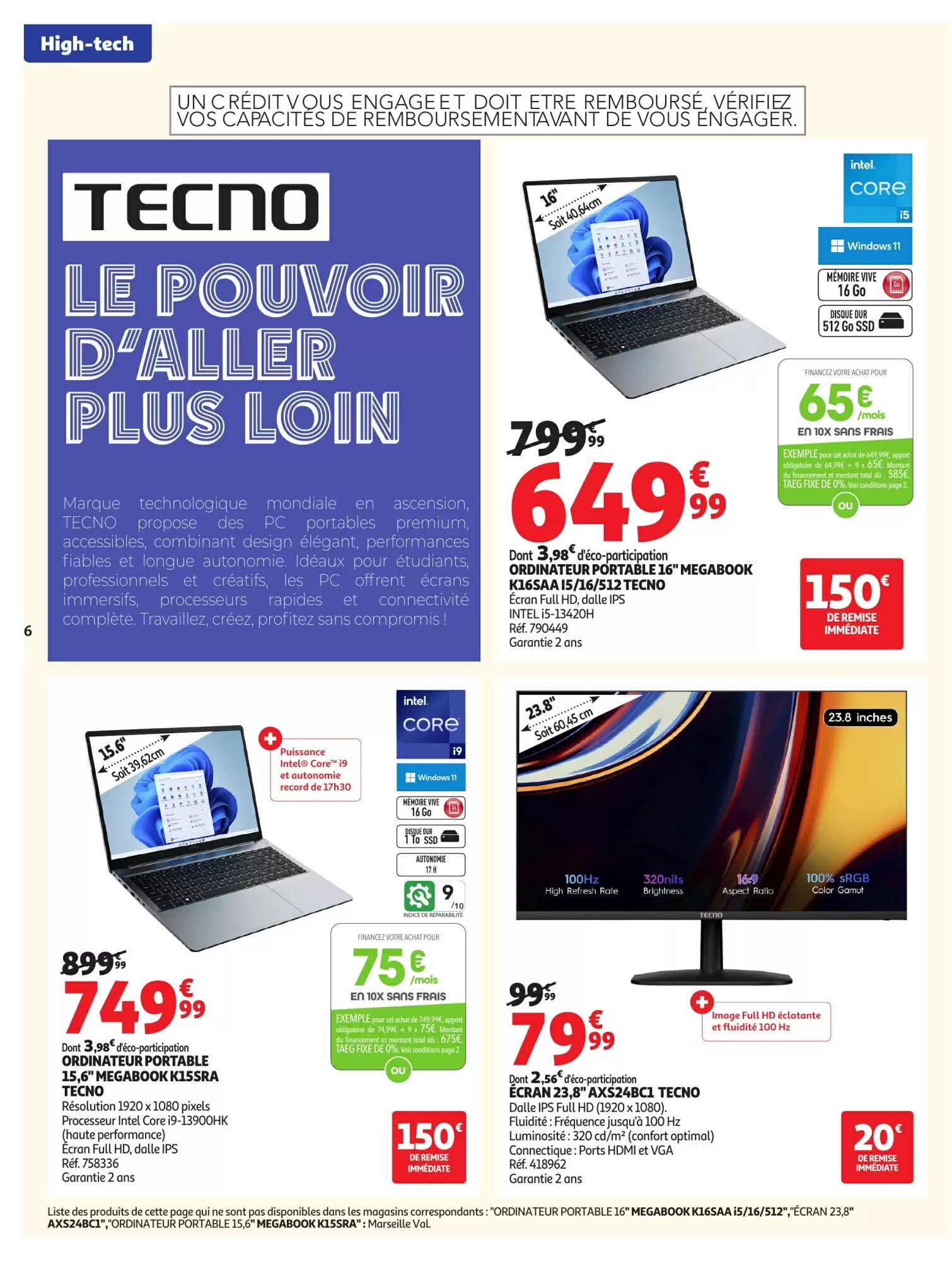 Prospectus promotionnel Auchan valable à partir du 18/08/2026 - Page 6.