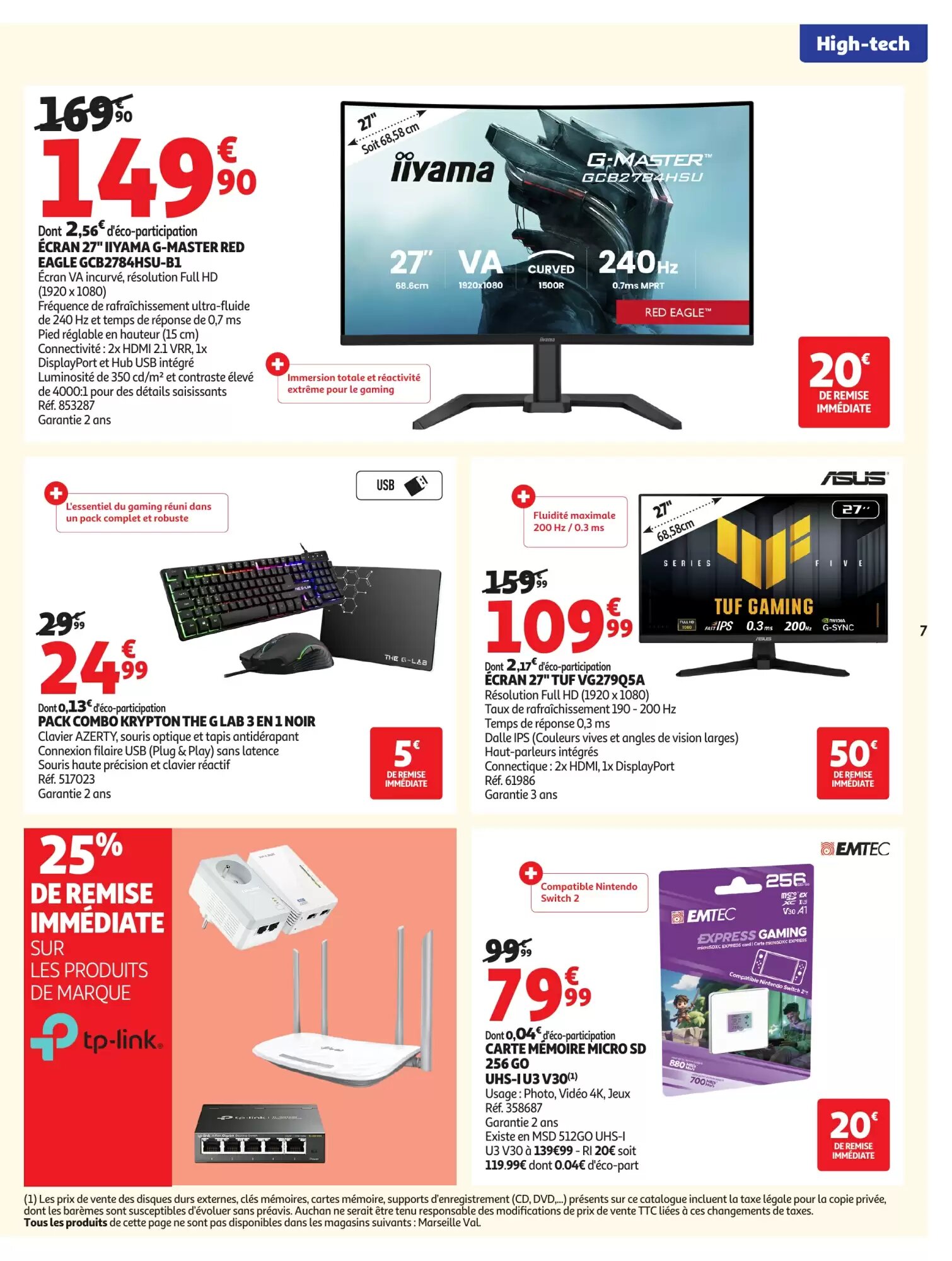 Prospectus promotionnel Auchan valable à partir du 18/08/2026 - Page 7.