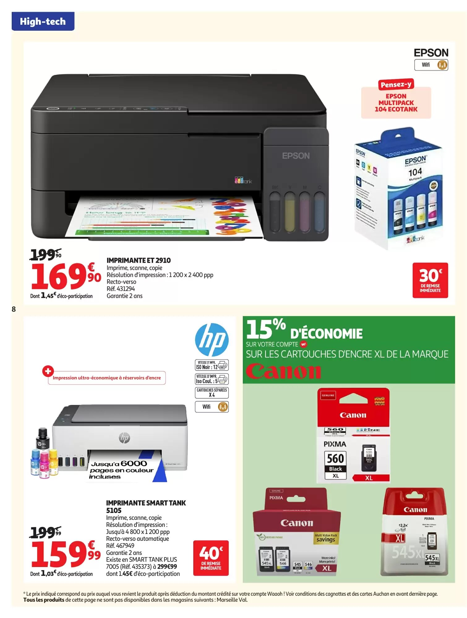 Prospectus promotionnel Auchan valable à partir du 18/08/2026 - Page 8.