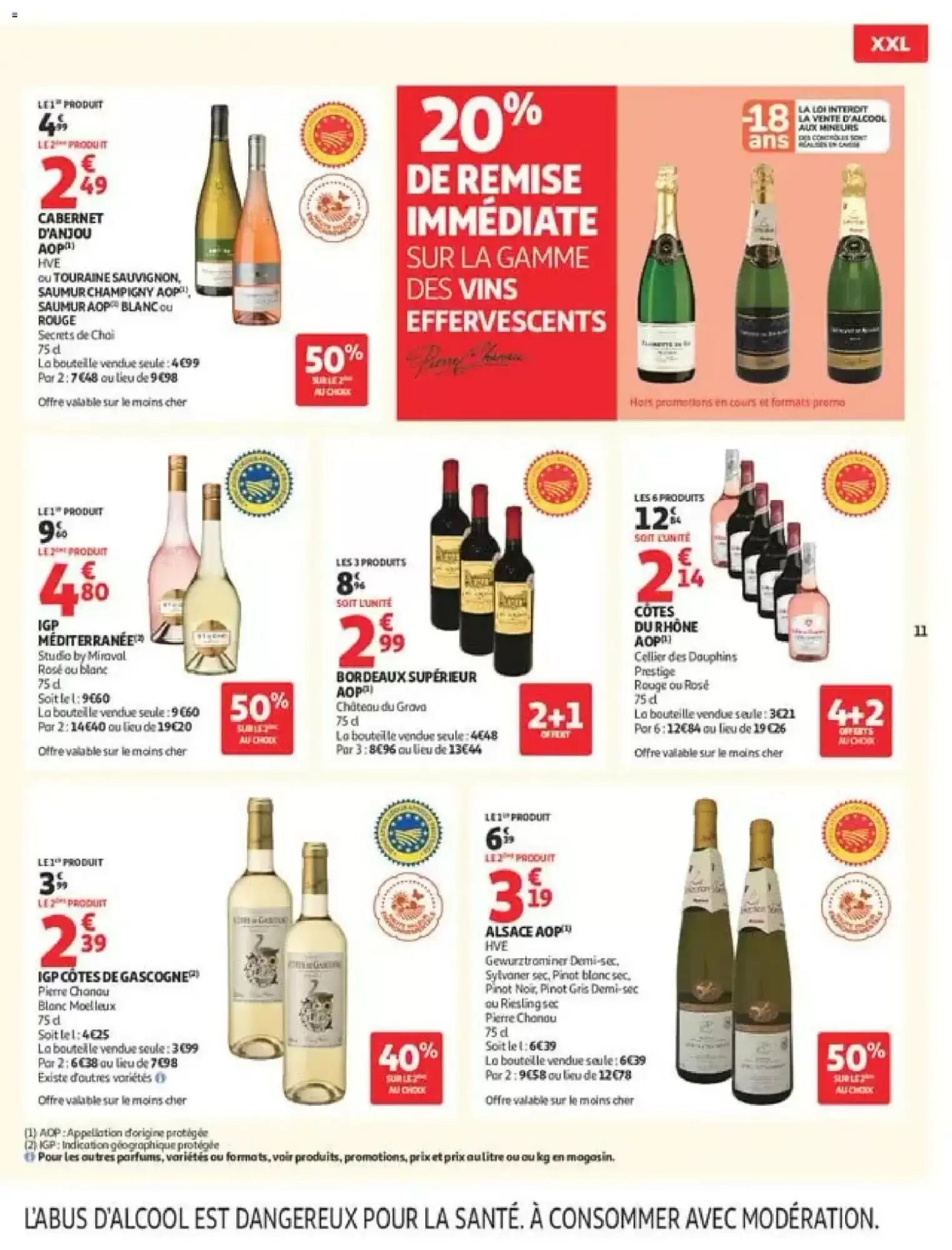 Prospectus promotionnel Auchan valable à partir du 18/08/2026 - Page 11.