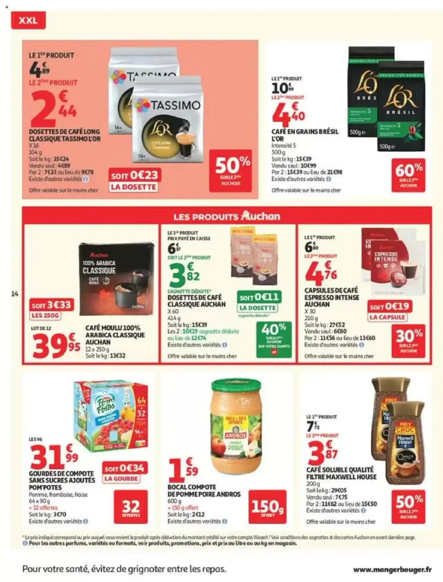 Prospectus promotionnel Auchan valable à partir du 18/08/2026 - Page 14.