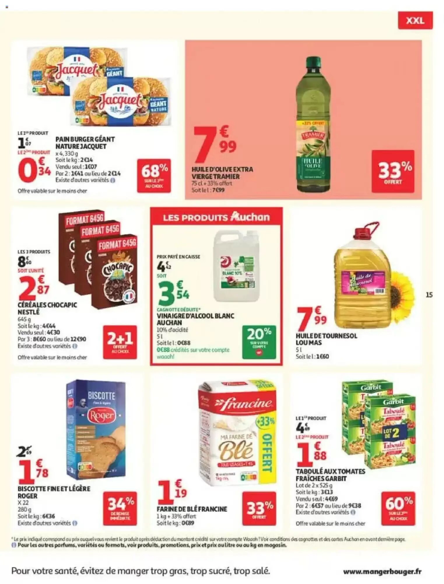 Prospectus promotionnel Auchan valable à partir du 18/08/2026 - Page 15.