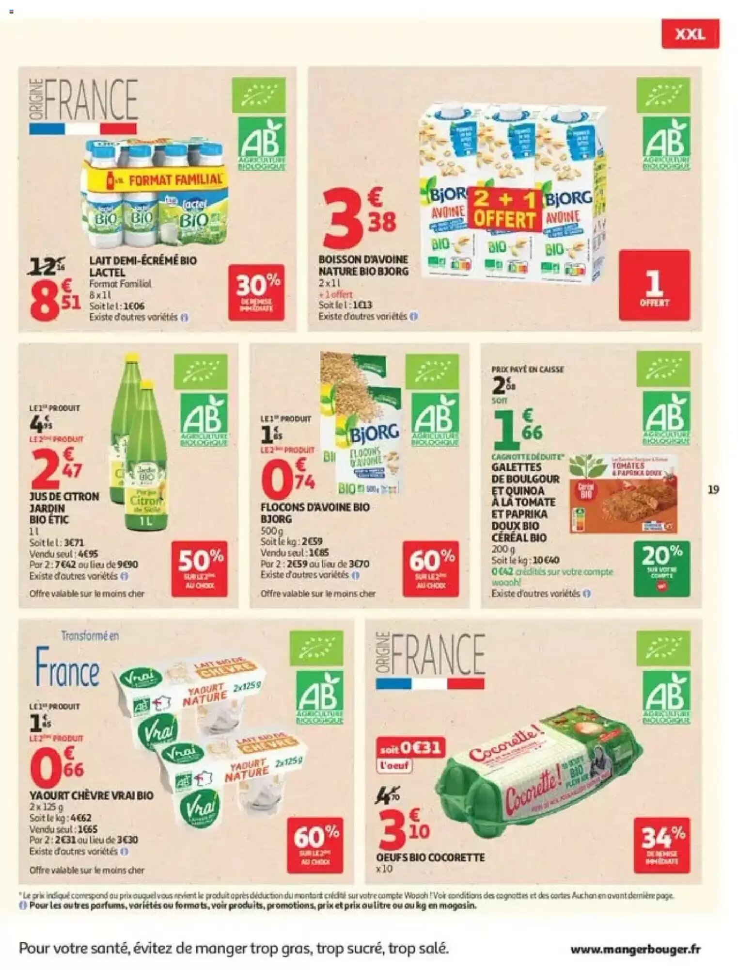 Prospectus promotionnel Auchan valable à partir du 18/08/2026 - Page 19.
