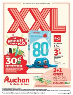 Prospectus promotionnel Auchan valable à partir du 18/08/2026