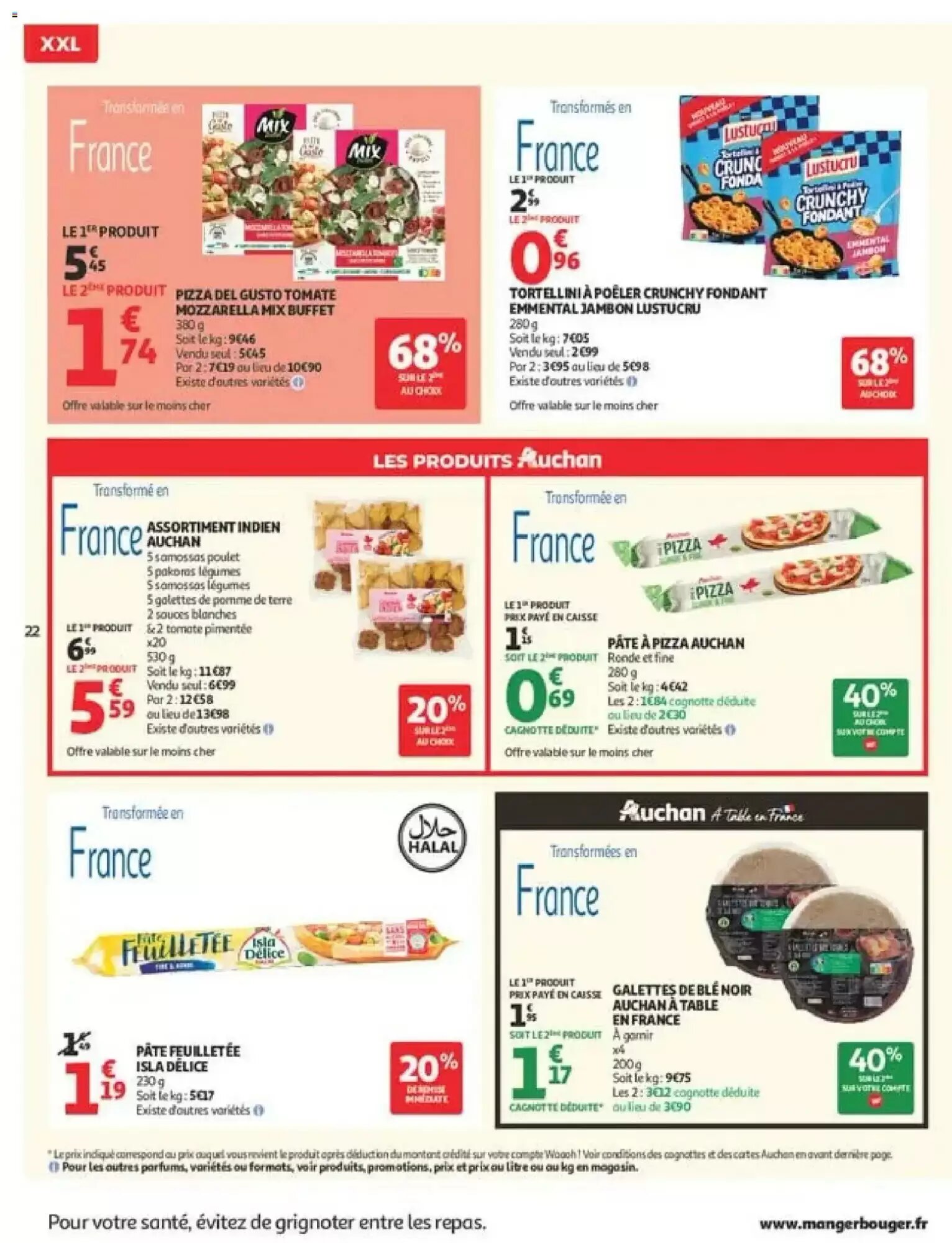 Prospectus promotionnel Auchan valable à partir du 18/08/2026 - Page 22.