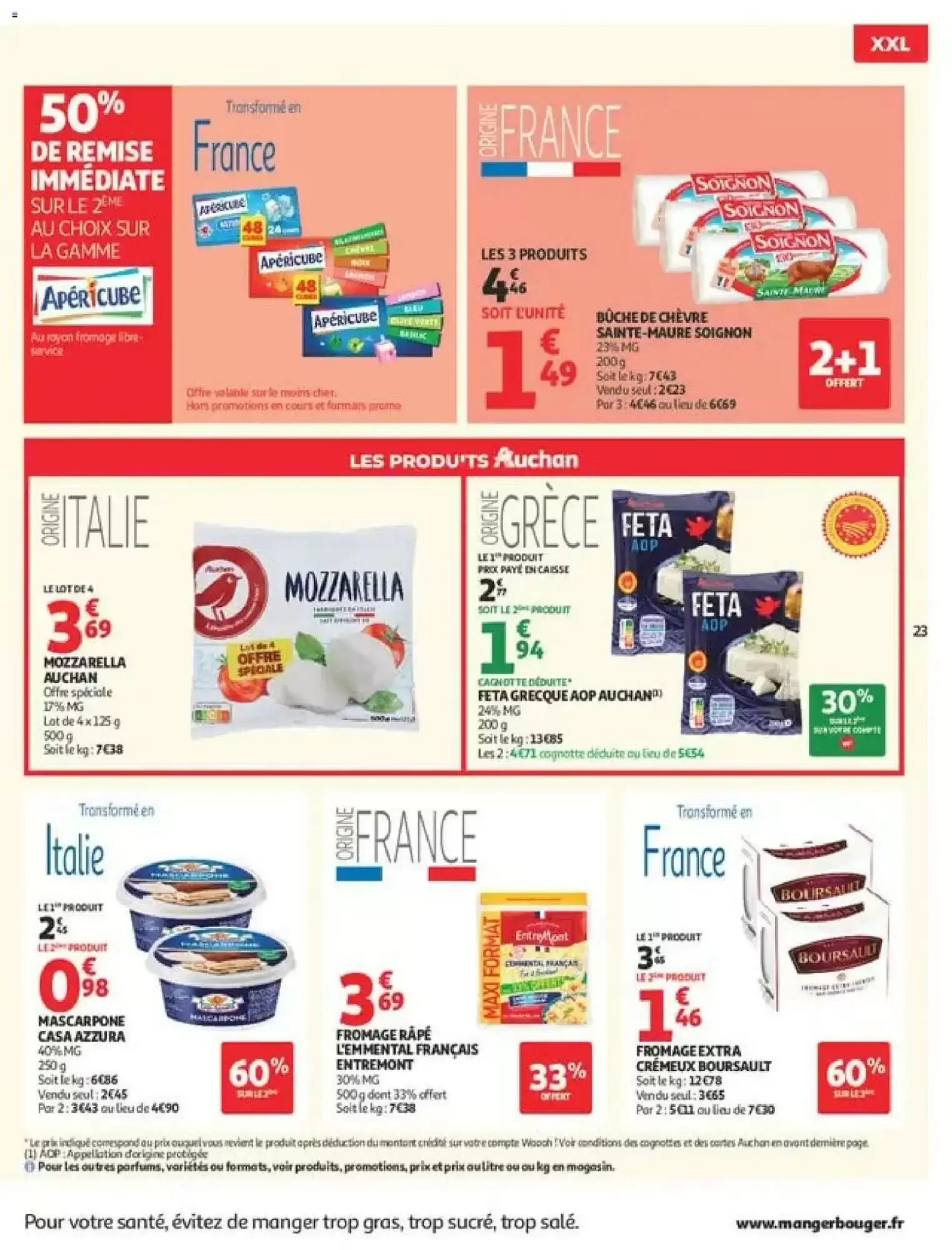 Prospectus promotionnel Auchan valable à partir du 18/08/2026 - Page 23.