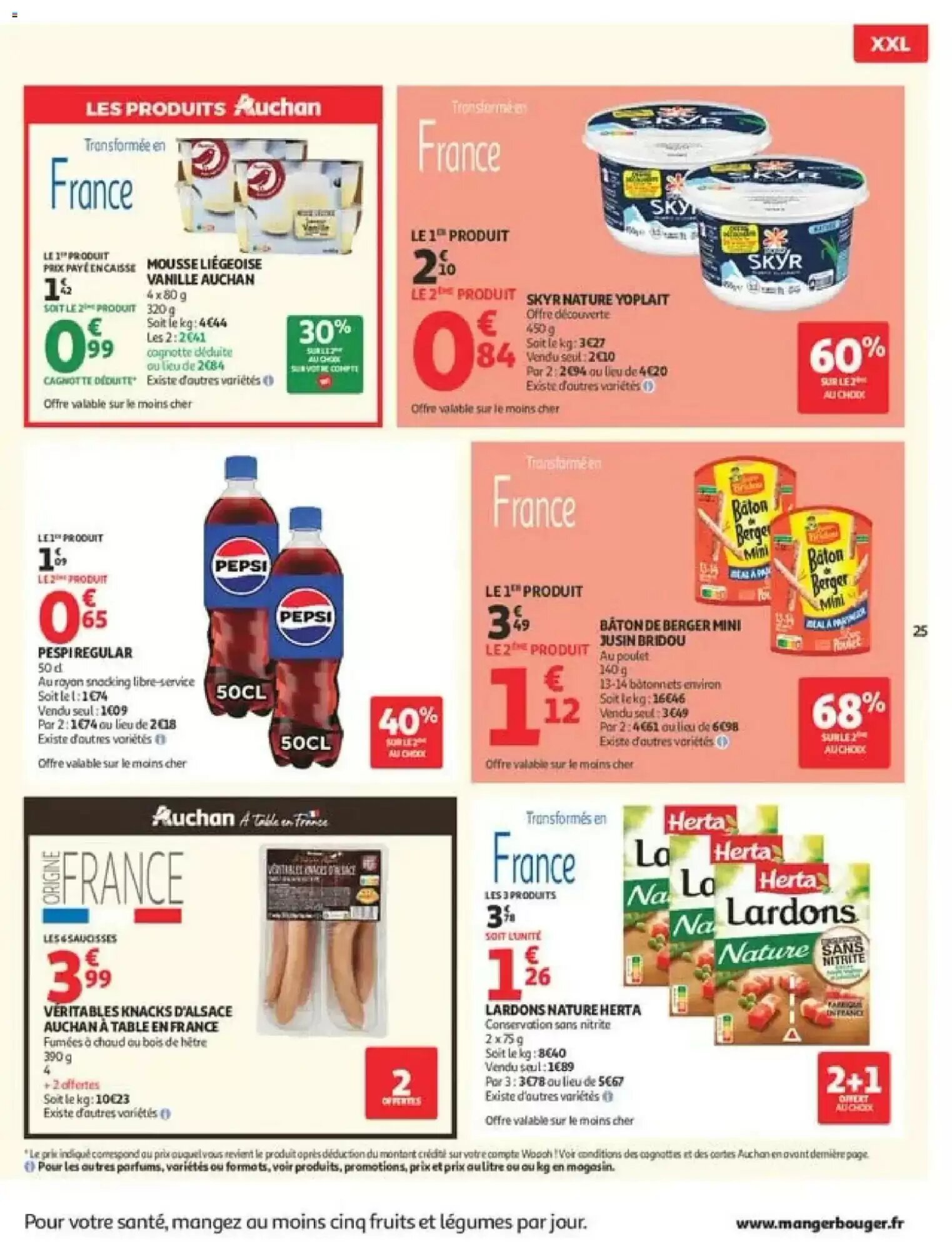 Prospectus promotionnel Auchan valable à partir du 18/08/2026 - Page 25.