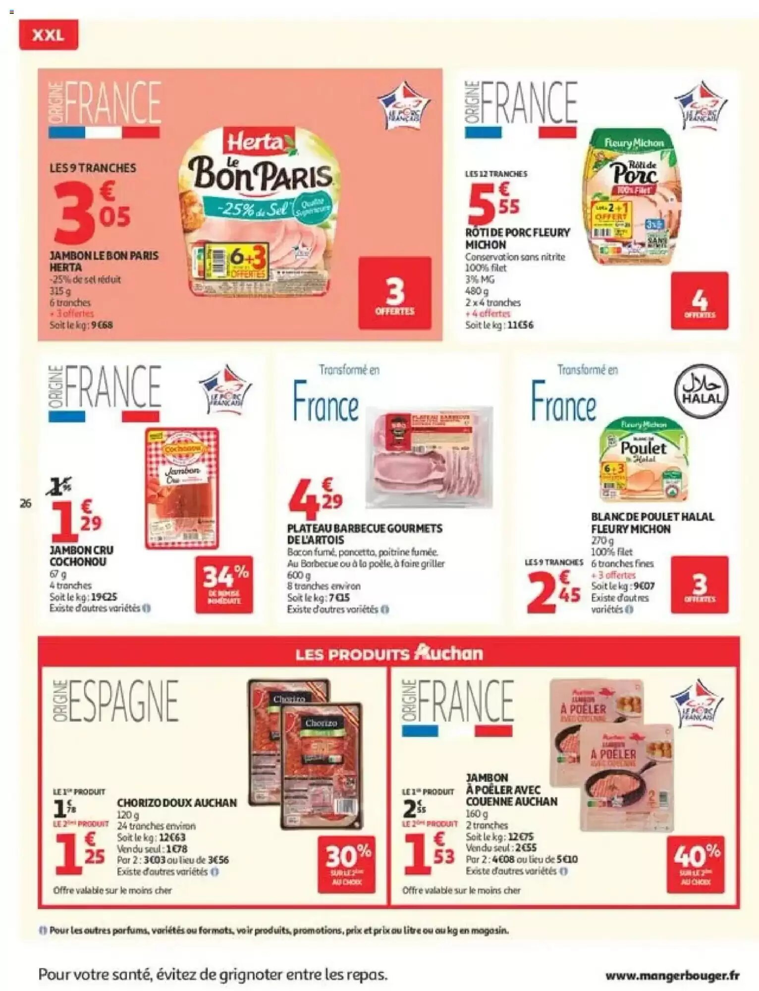 Prospectus promotionnel Auchan valable à partir du 18/08/2026 - Page 26.