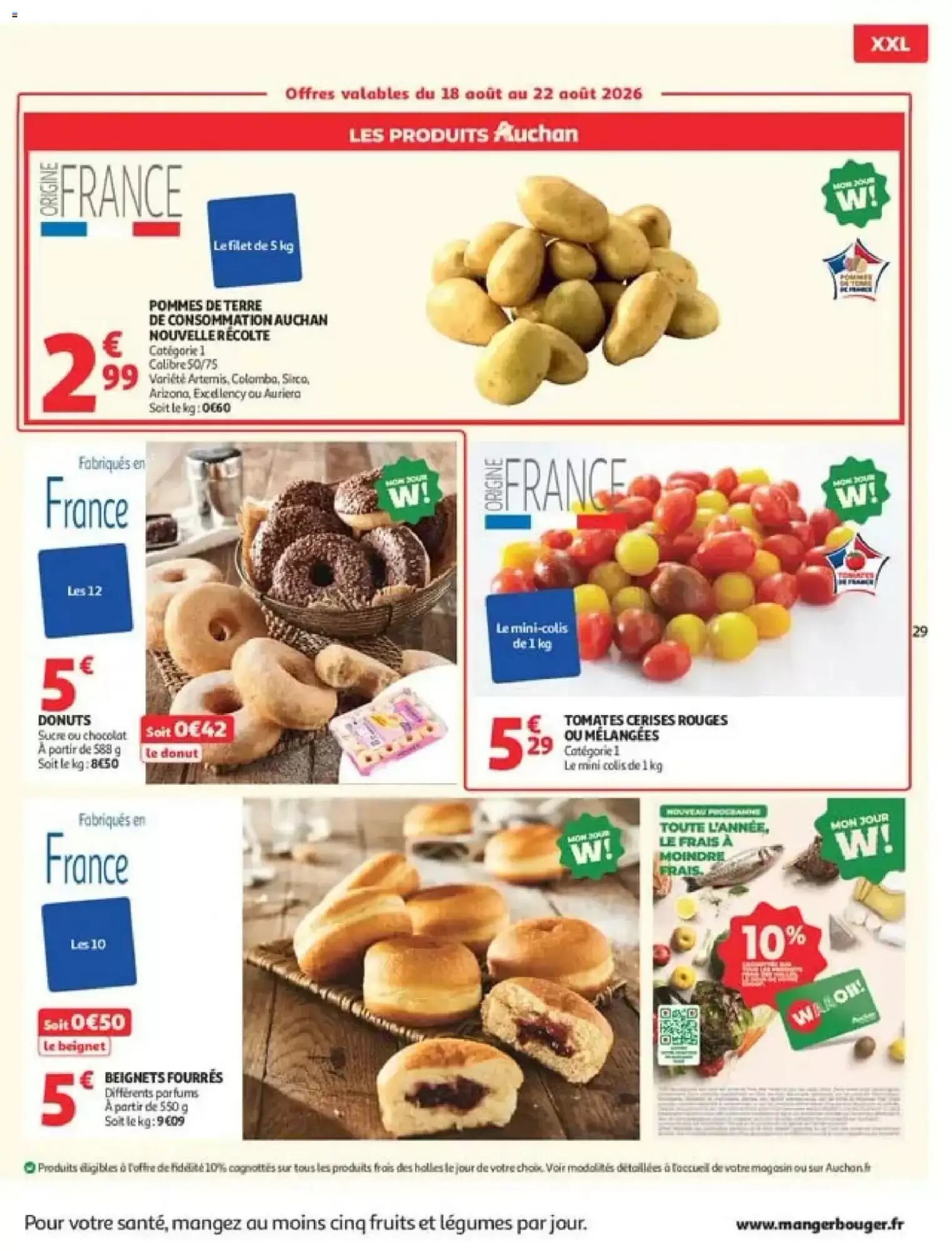 Prospectus promotionnel Auchan valable à partir du 18/08/2026 - Page 29.