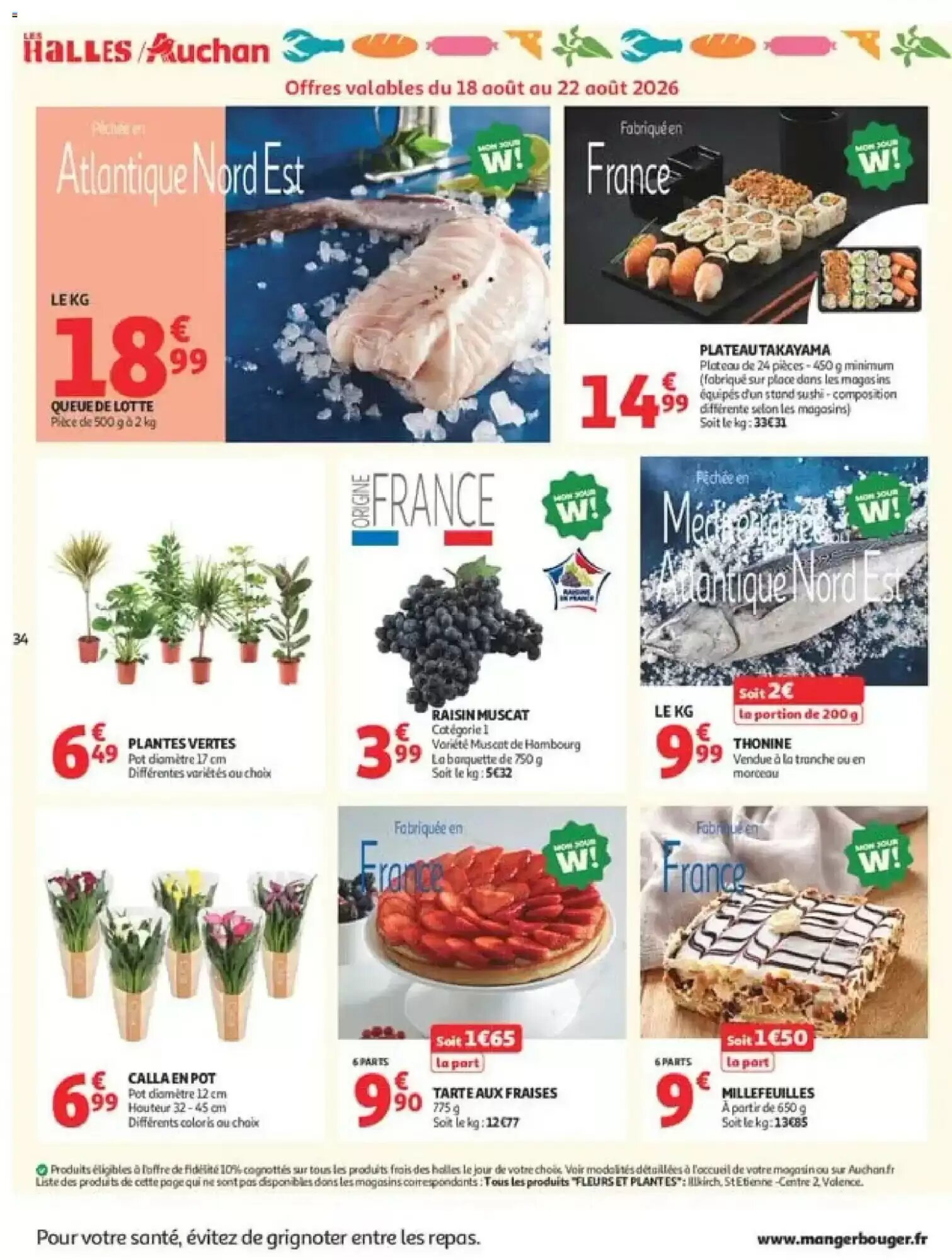 Prospectus promotionnel Auchan valable à partir du 18/08/2026 - Page 34.