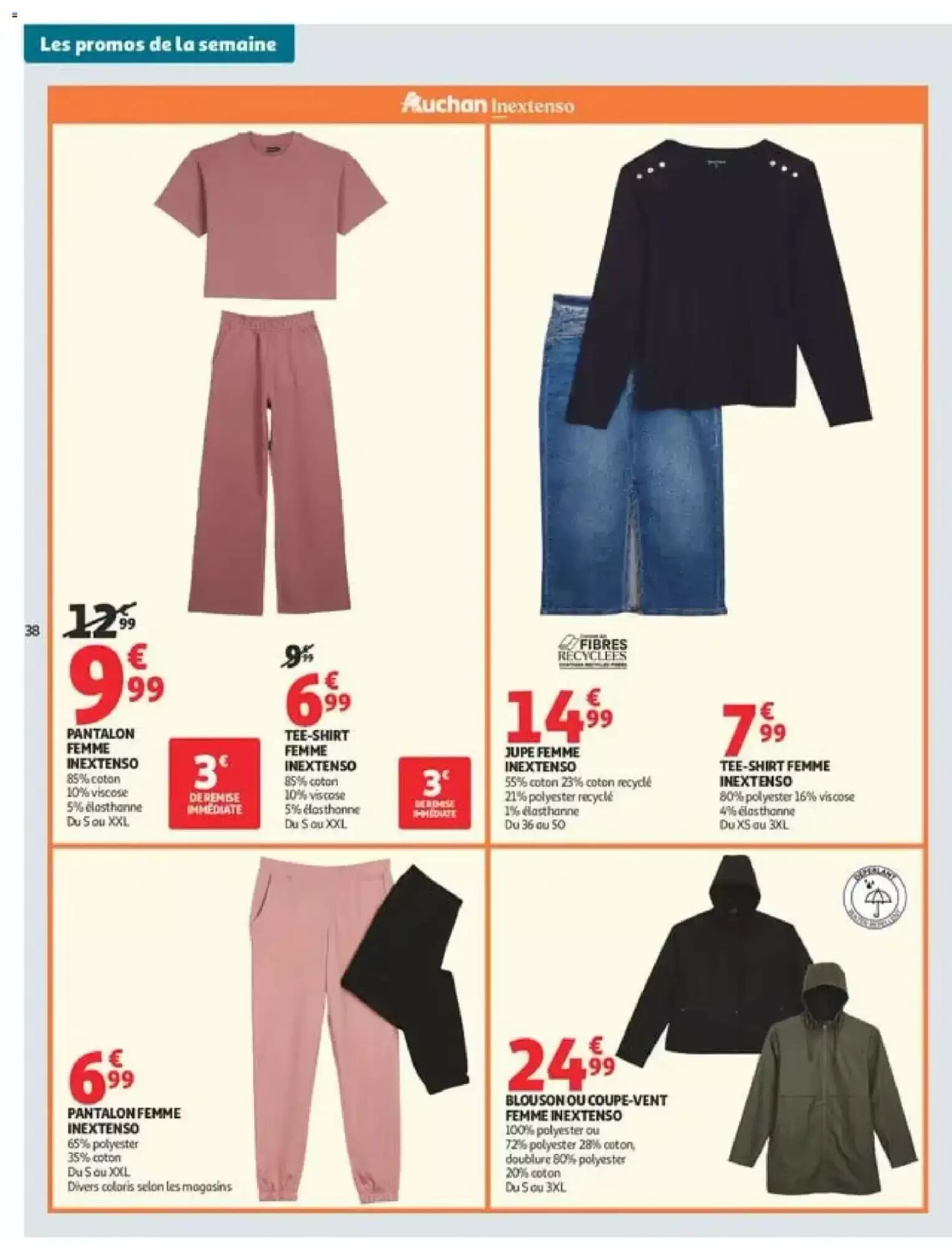 Prospectus promotionnel Auchan valable à partir du 18/08/2026 - Page 38.