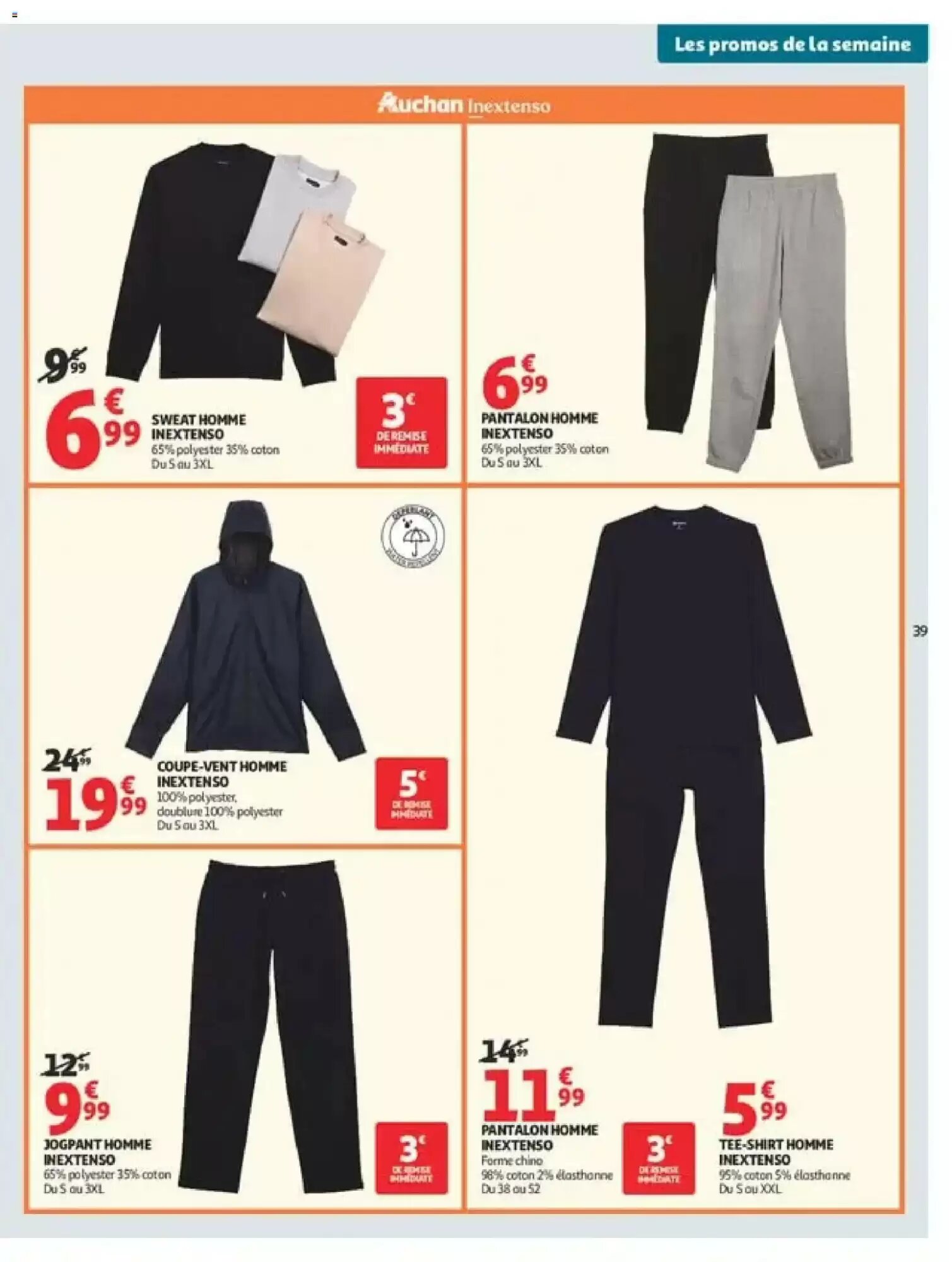 Prospectus promotionnel Auchan valable à partir du 18/08/2026 - Page 39.