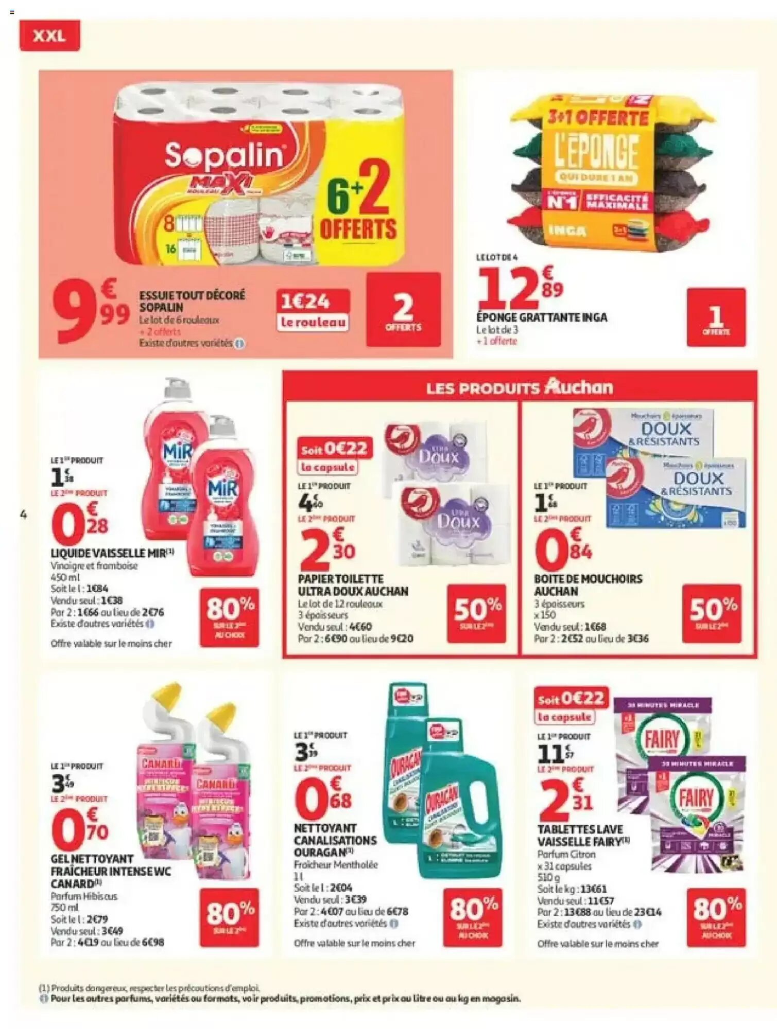 Prospectus promotionnel Auchan valable à partir du 18/08/2026 - Page 4.
