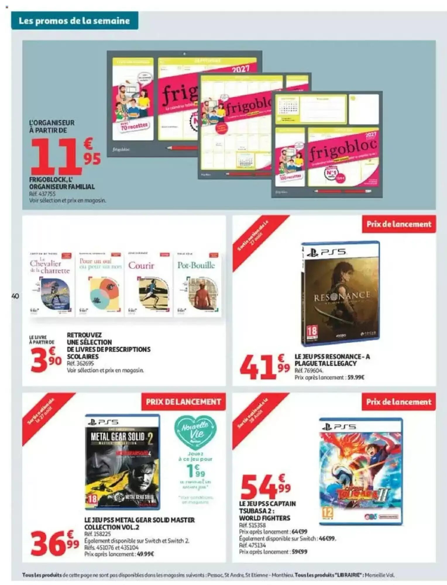 Prospectus promotionnel Auchan valable à partir du 18/08/2026 - Page 40.