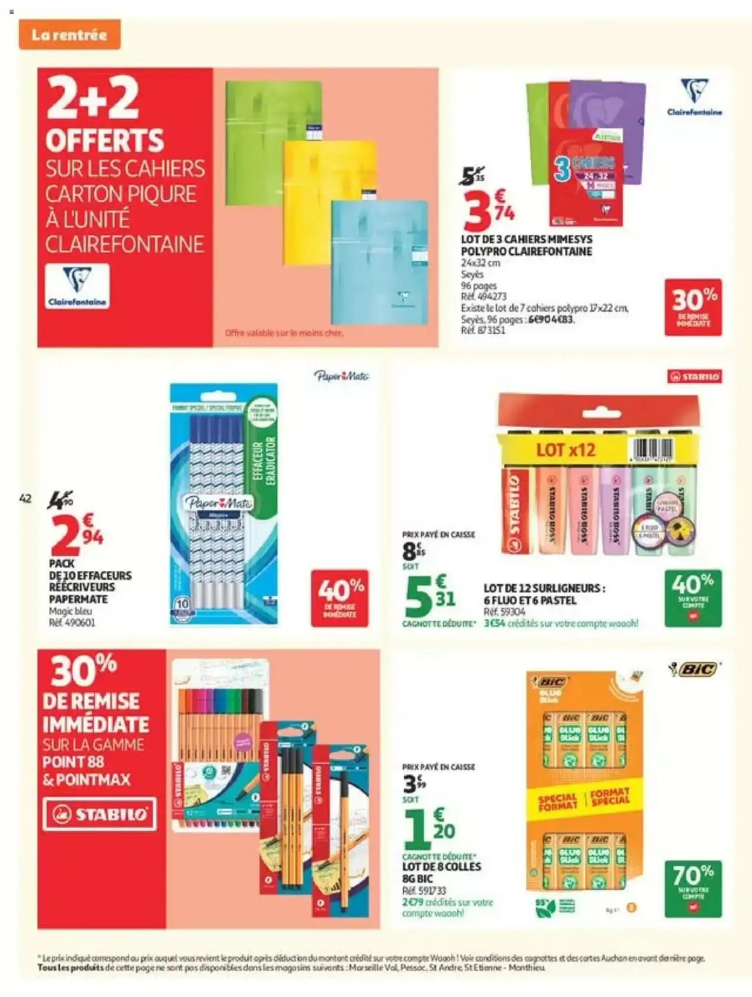 Prospectus promotionnel Auchan valable à partir du 18/08/2026 - Page 42.
