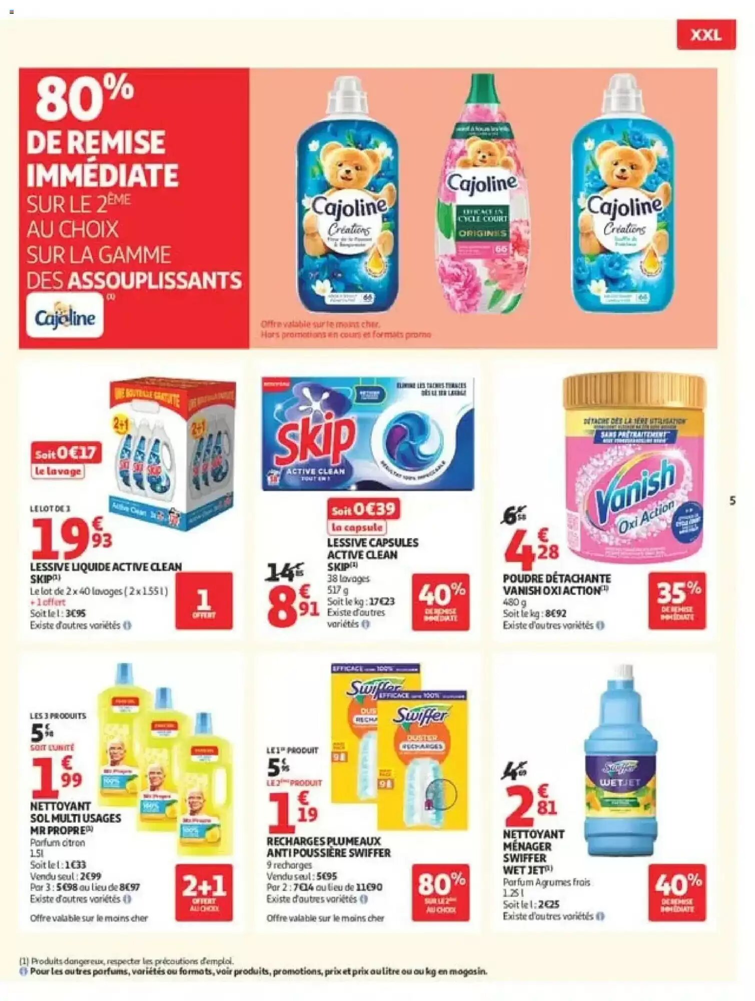 Prospectus promotionnel Auchan valable à partir du 18/08/2026 - Page 5.