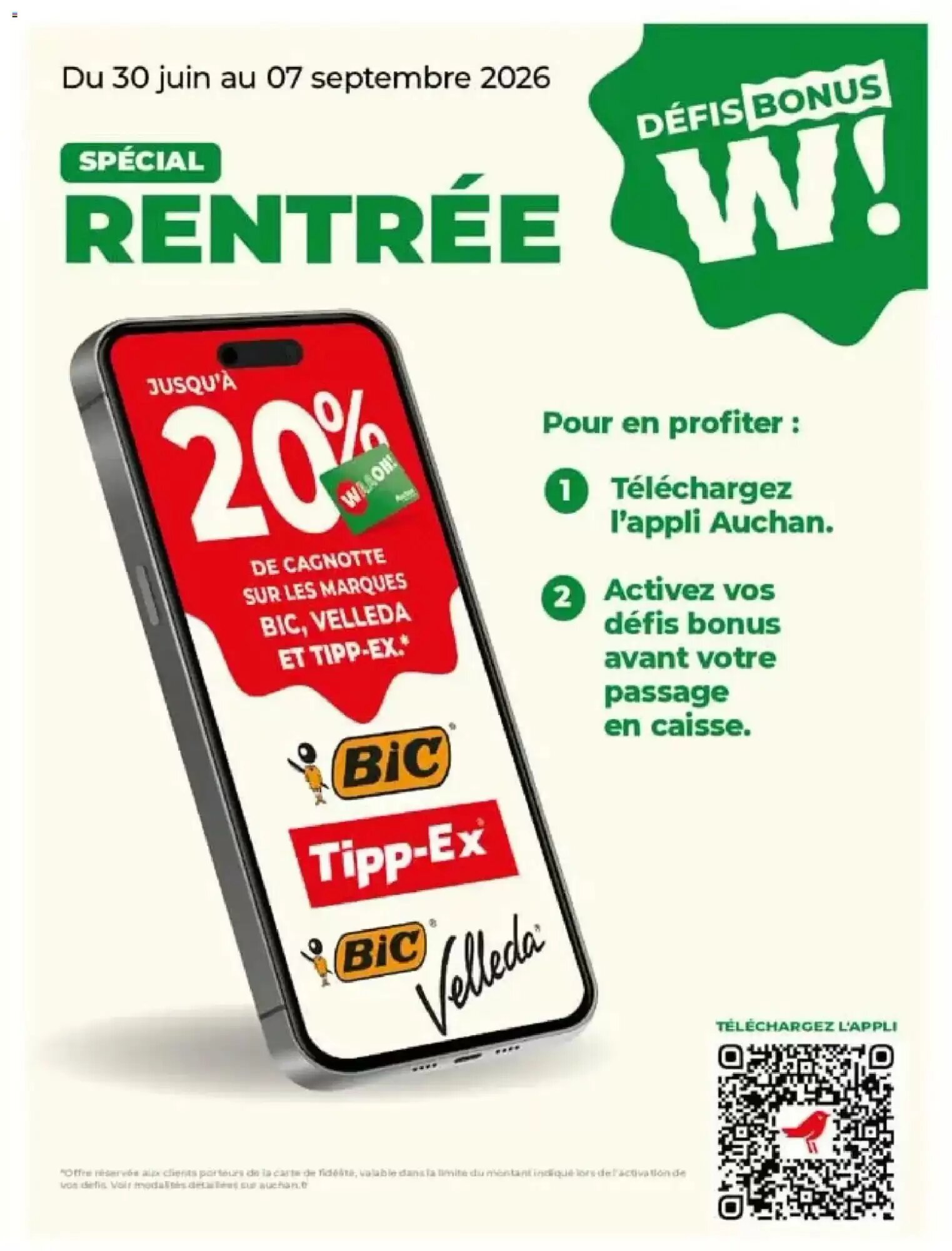 Prospectus promotionnel Auchan valable à partir du 18/08/2026 - Page 51.