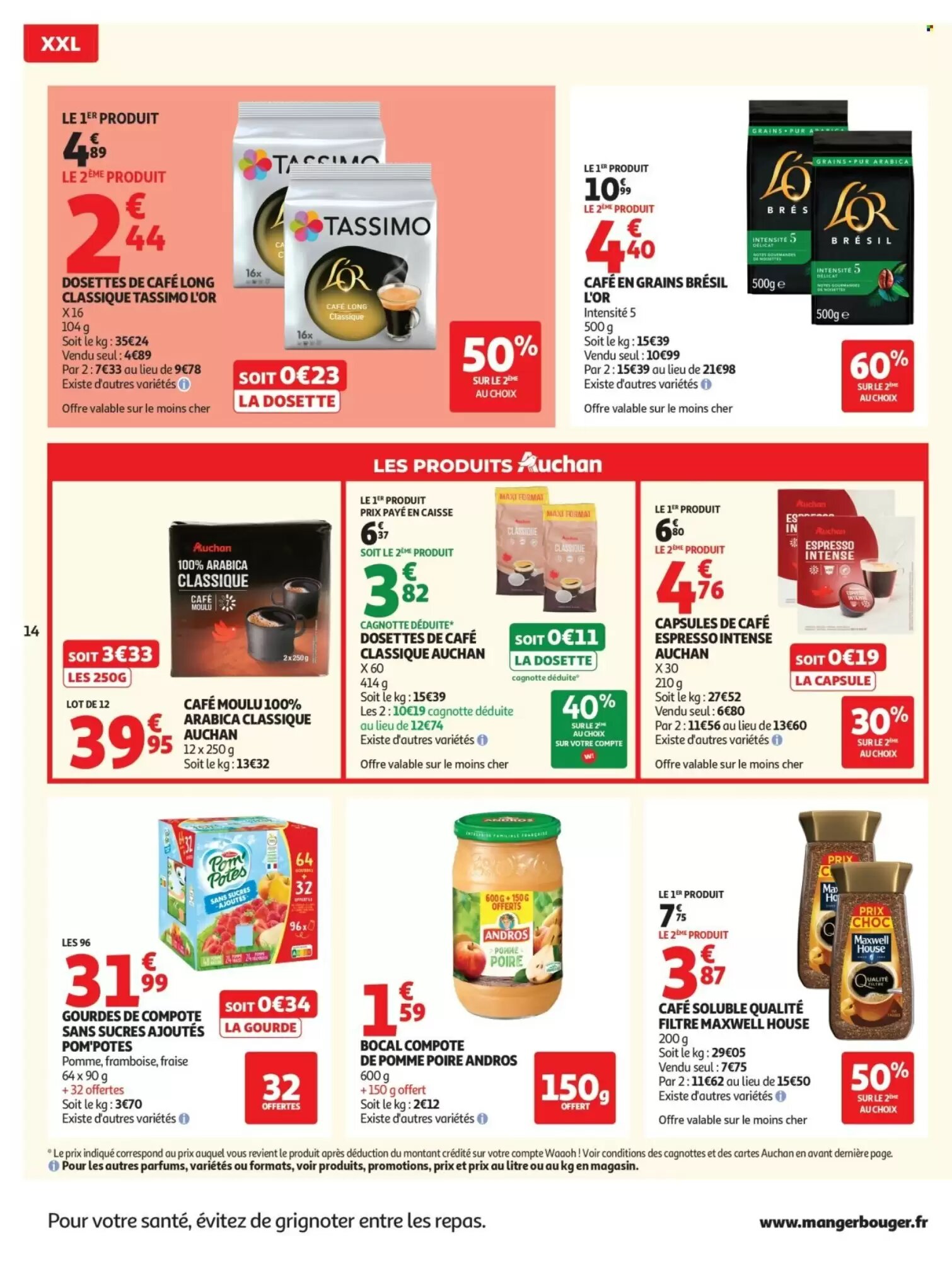 Prospectus promotionnel Auchan valable à partir du 18/08/2026 - Page 14.