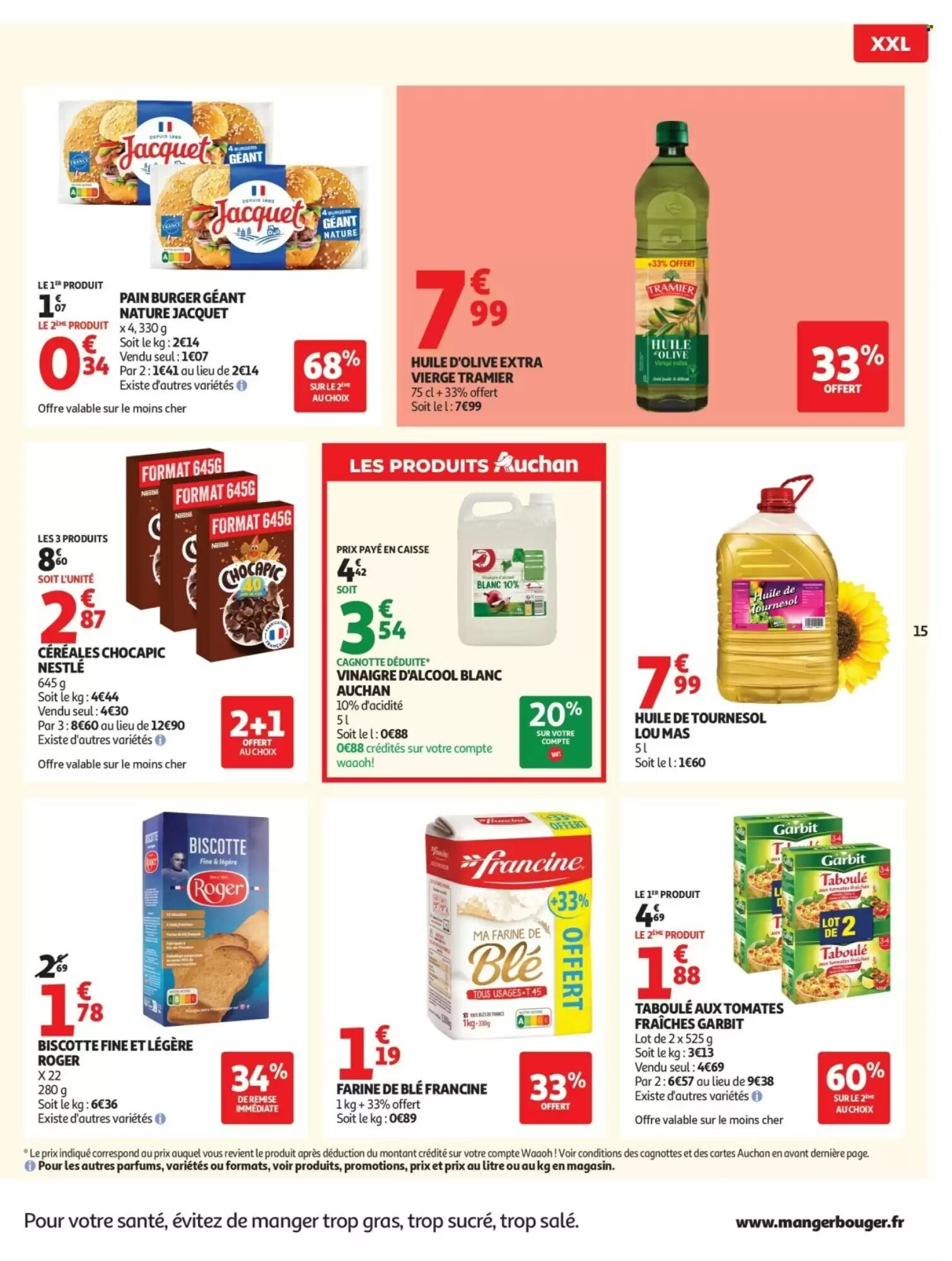 Prospectus promotionnel Auchan valable à partir du 18/08/2026 - Page 15.