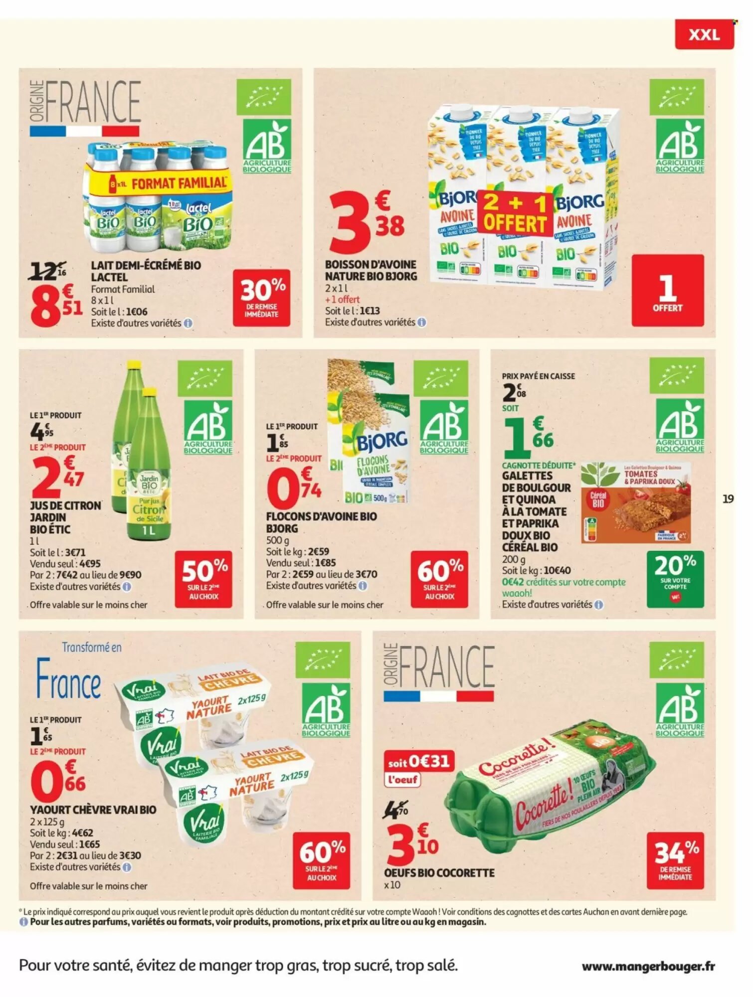 Prospectus promotionnel Auchan valable à partir du 18/08/2026 - Page 19.