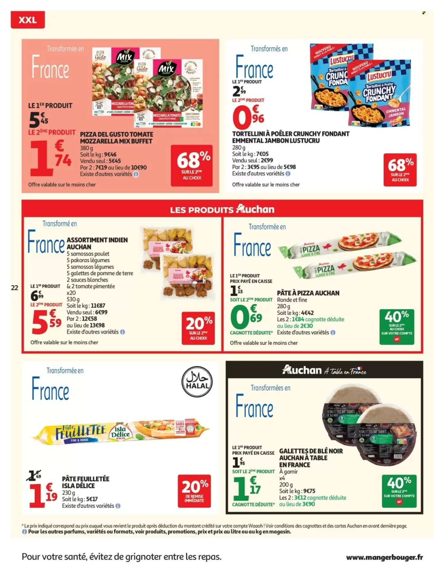 Prospectus promotionnel Auchan valable à partir du 18/08/2026 - Page 22.