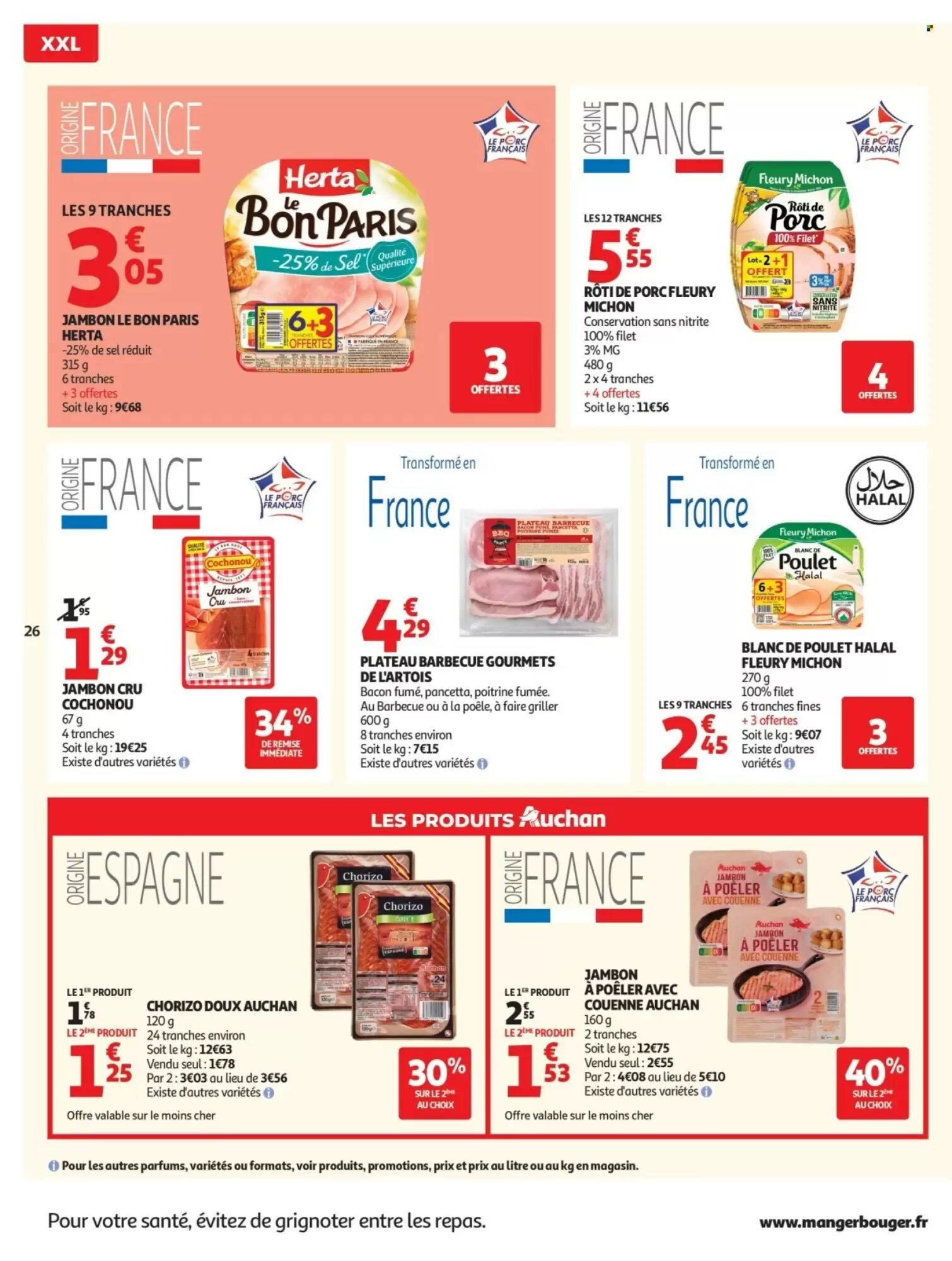Prospectus promotionnel Auchan valable à partir du 18/08/2026 - Page 26.