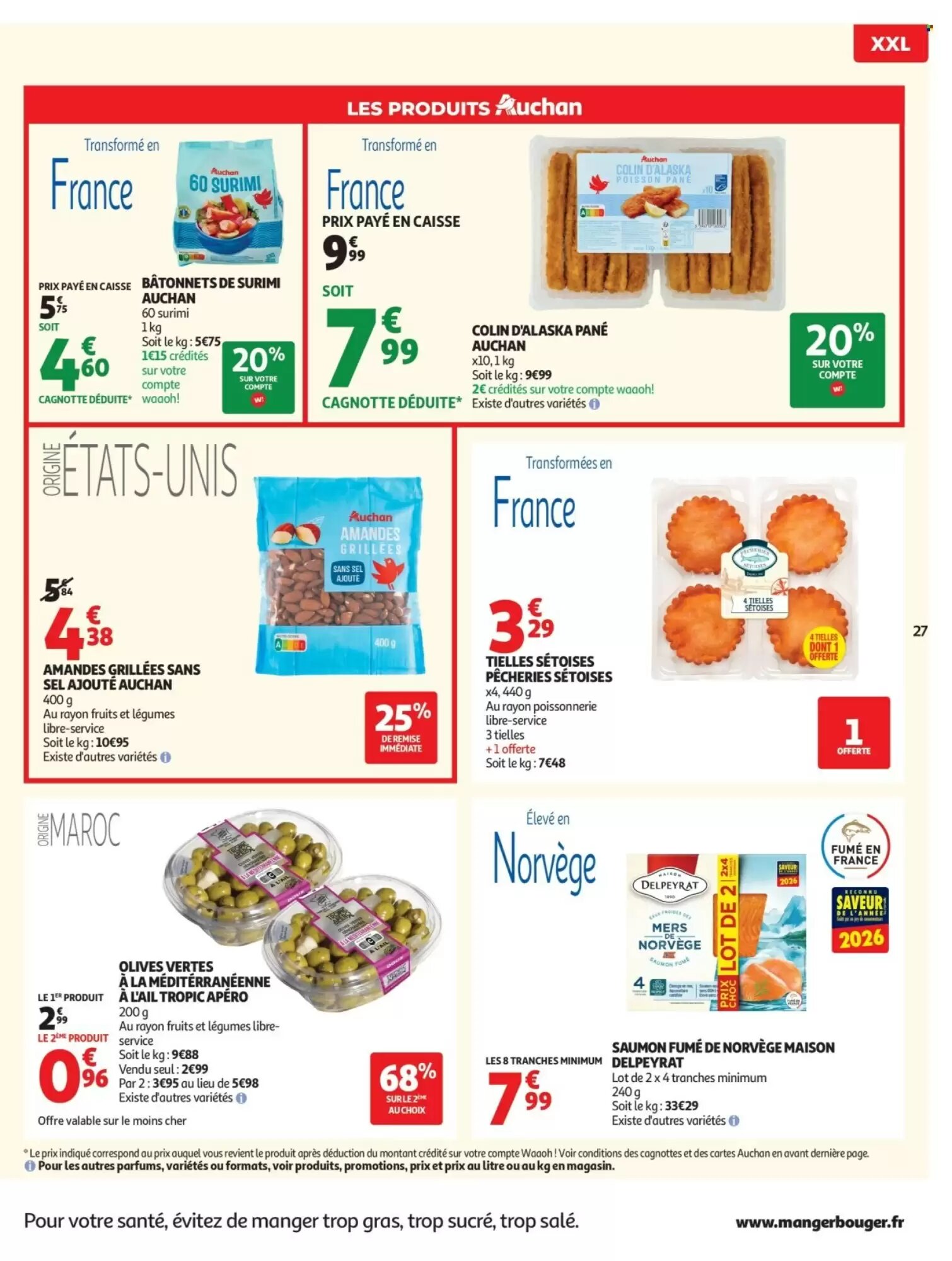 Prospectus promotionnel Auchan valable à partir du 18/08/2026 - Page 27.