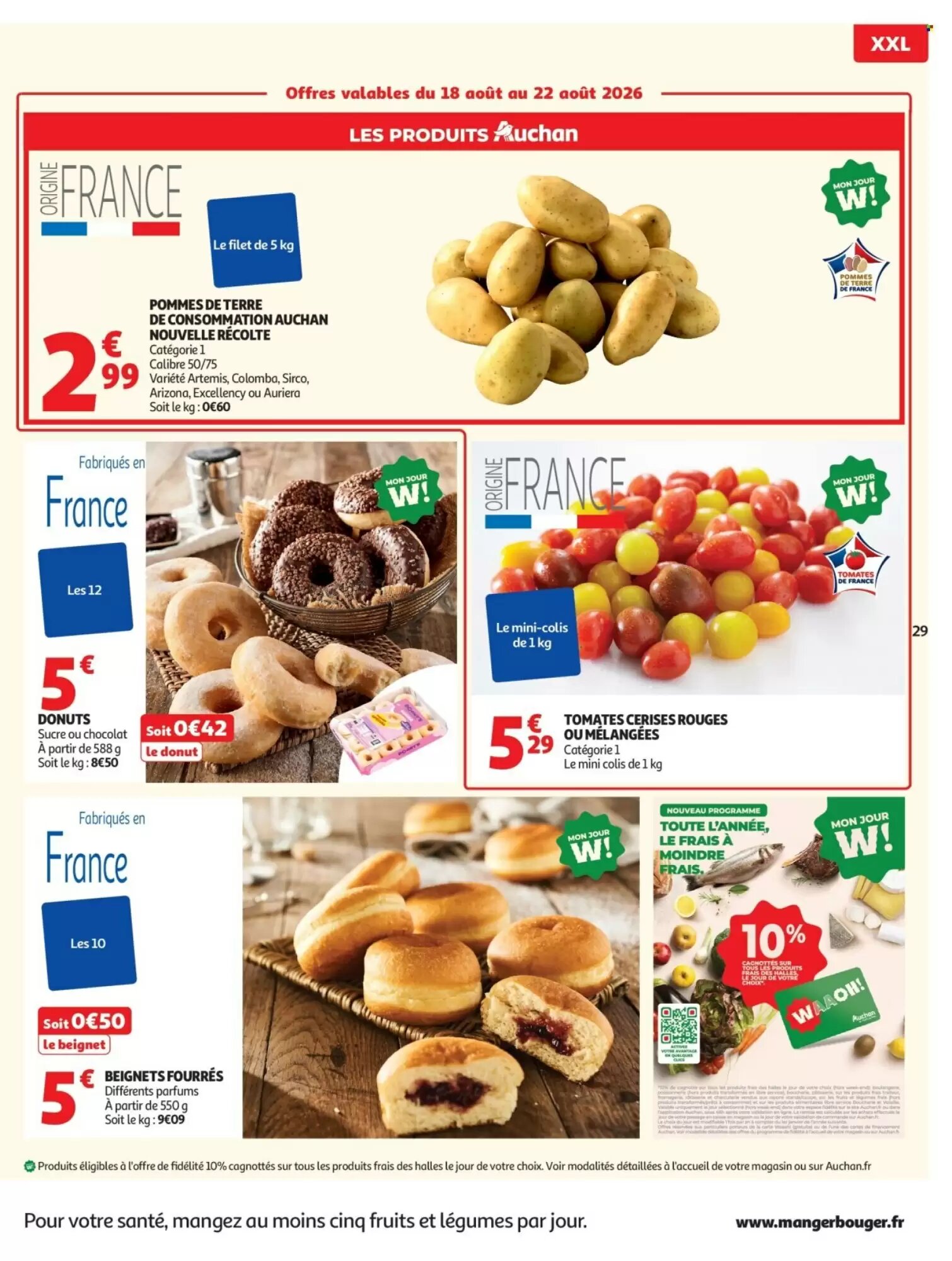 Prospectus promotionnel Auchan valable à partir du 18/08/2026 - Page 29.