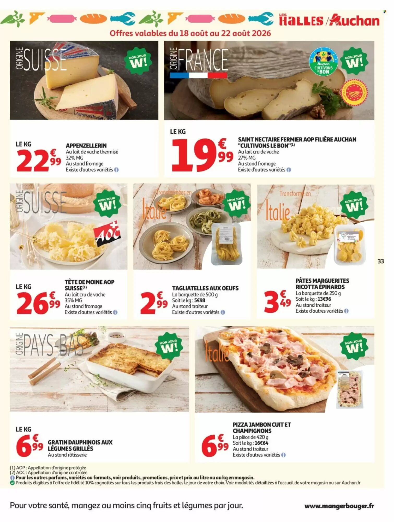 Prospectus promotionnel Auchan valable à partir du 18/08/2026 - Page 33.