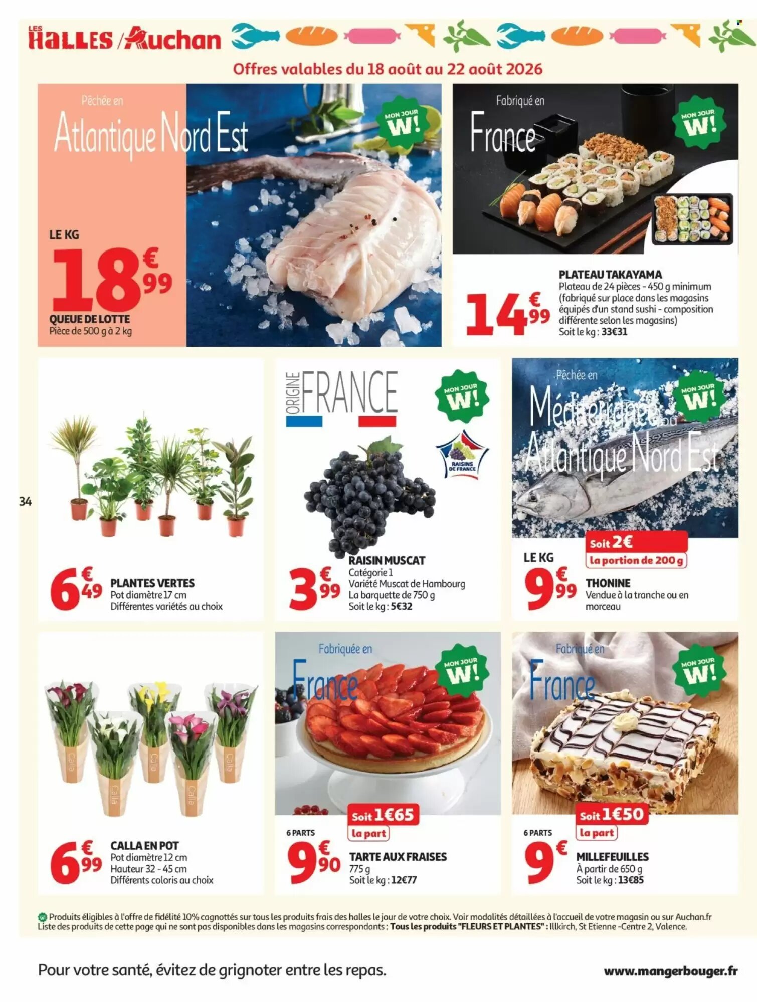 Prospectus promotionnel Auchan valable à partir du 18/08/2026 - Page 34.