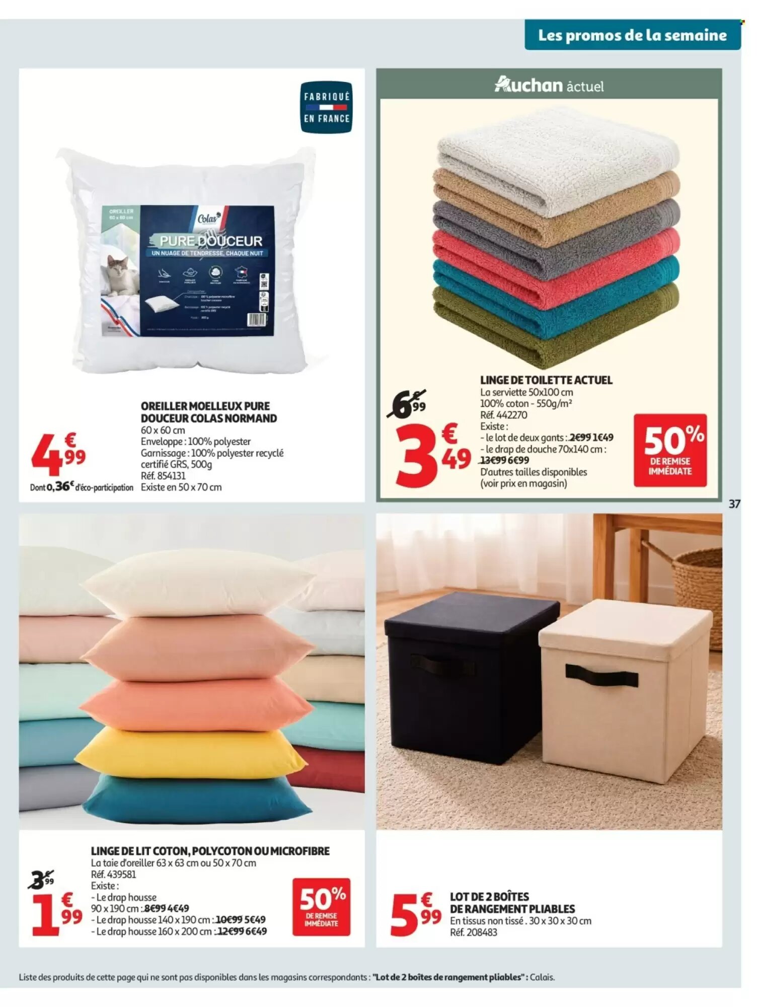 Prospectus promotionnel Auchan valable à partir du 18/08/2026 - Page 37.