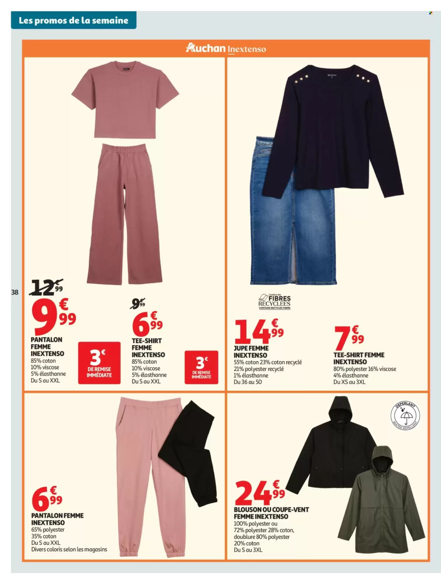 Prospectus promotionnel Auchan valable à partir du 18/08/2026 - Page 38.