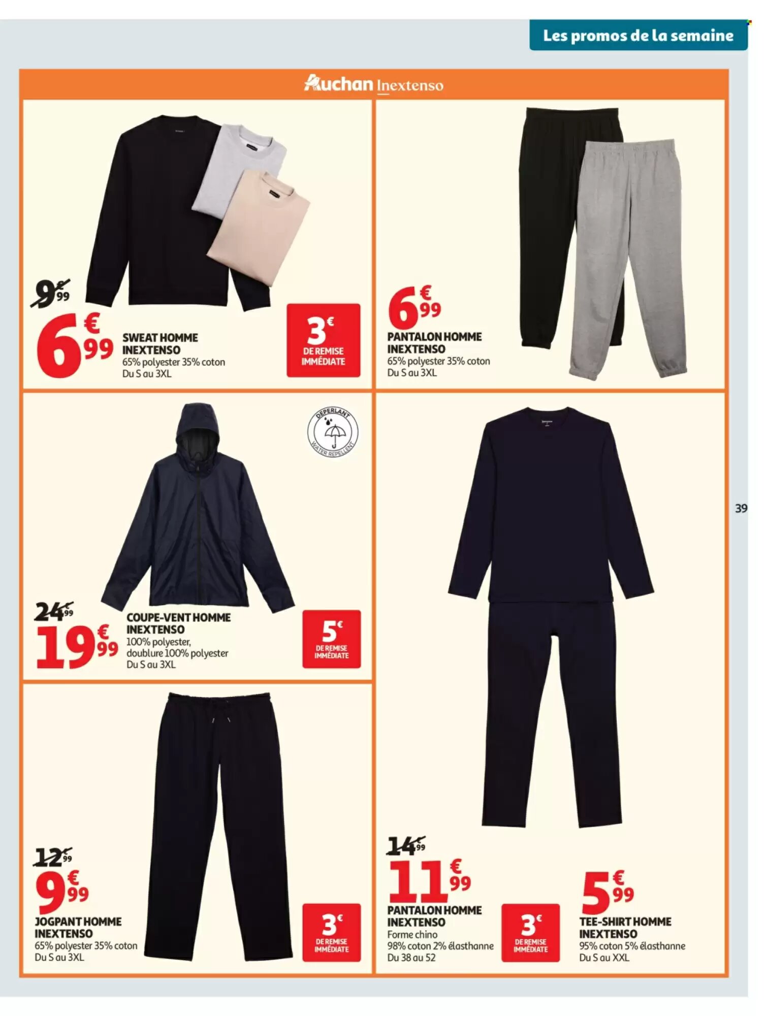 Prospectus promotionnel Auchan valable à partir du 18/08/2026 - Page 39.