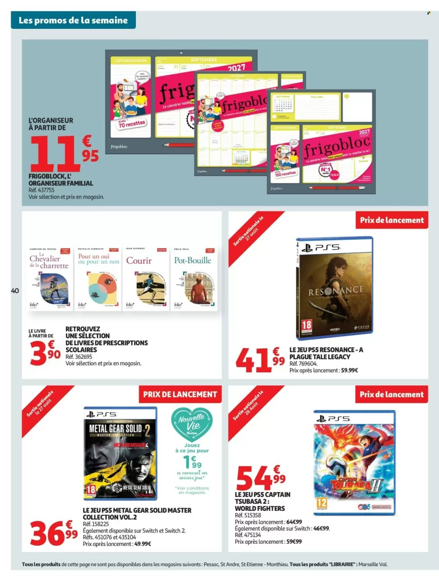 Prospectus promotionnel Auchan valable à partir du 18/08/2026 - Page 40.