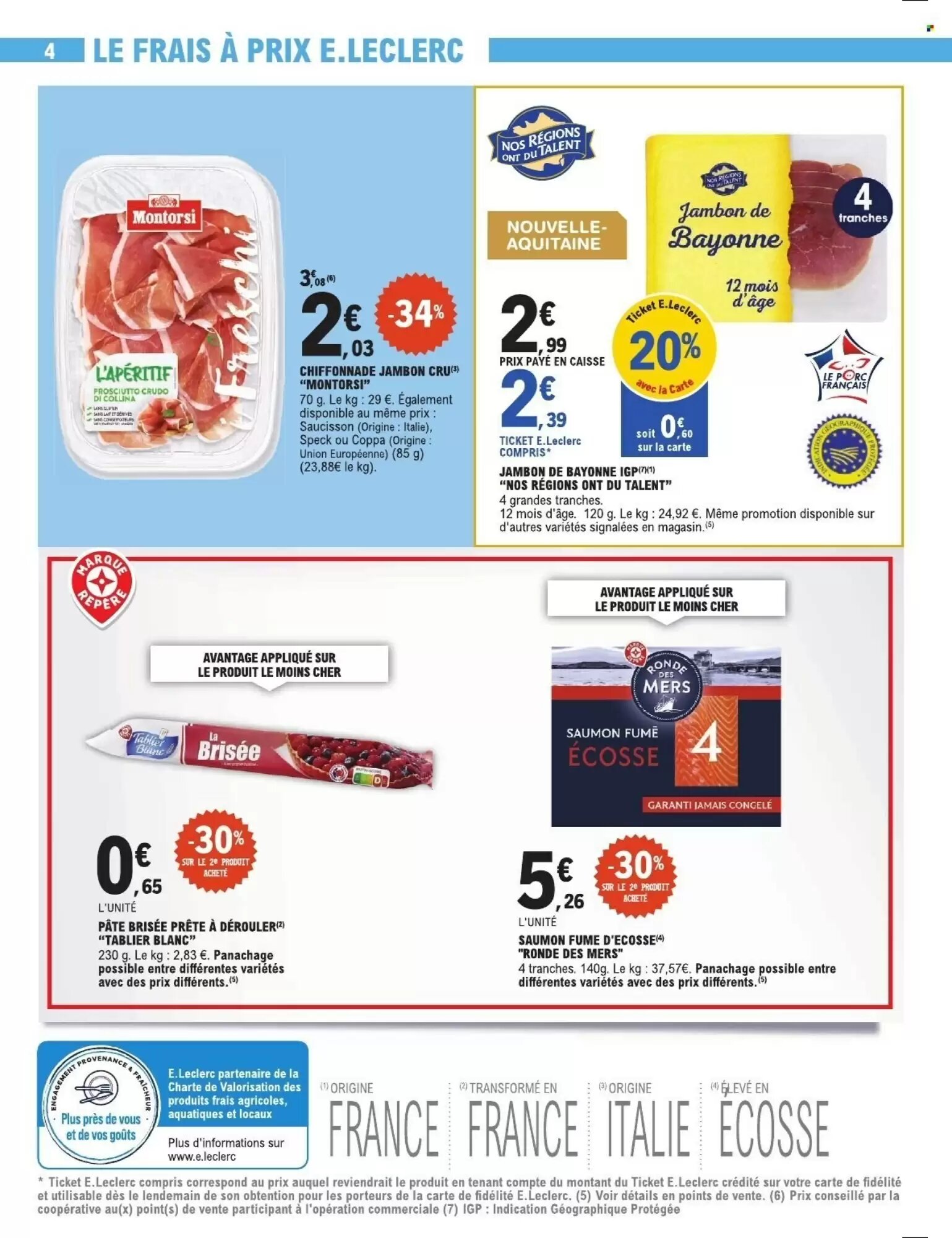Prospectus promotionnel E.Leclerc Express valable à partir du 18/08/2026 - Page 4.