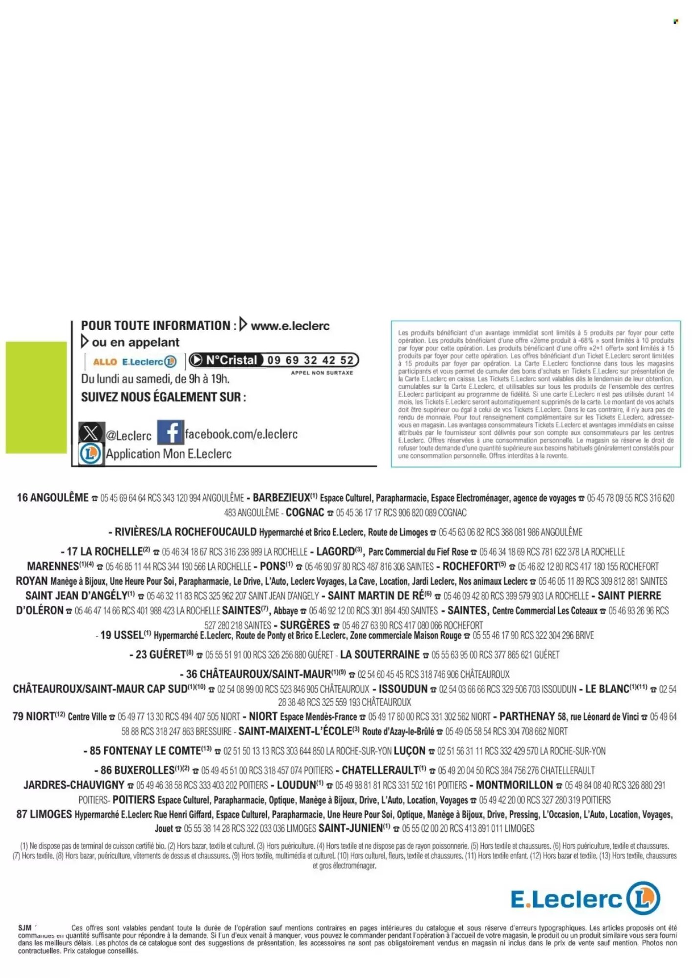 Prospectus promotionnel E.Leclerc valable à partir du 18/08/2026 - Page 11.