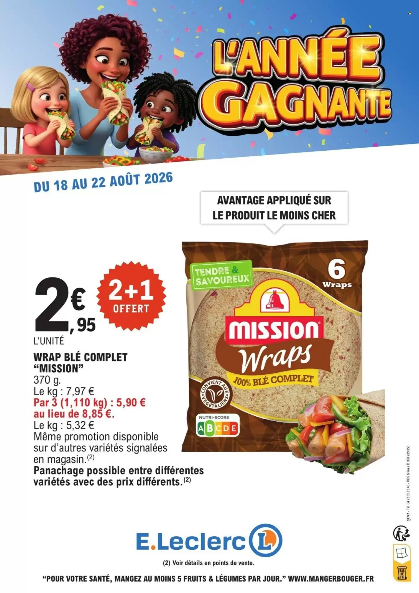 Prospectus promotionnel E.Leclerc valable à partir du 18/08/2026 - Page 2.