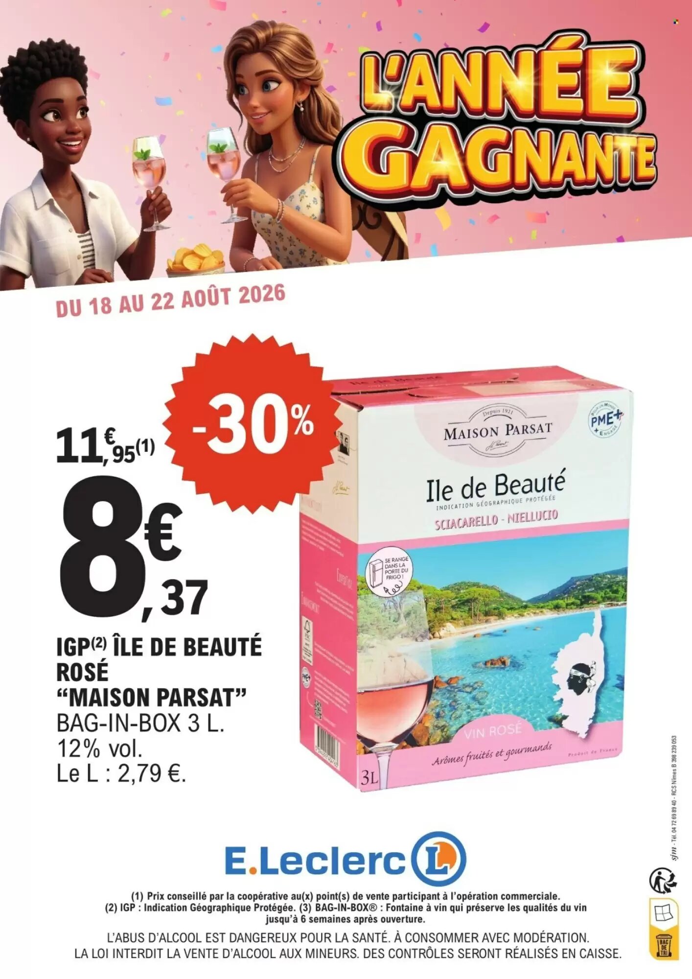 Prospectus promotionnel E.Leclerc valable à partir du 18/08/2026 - Page 6.