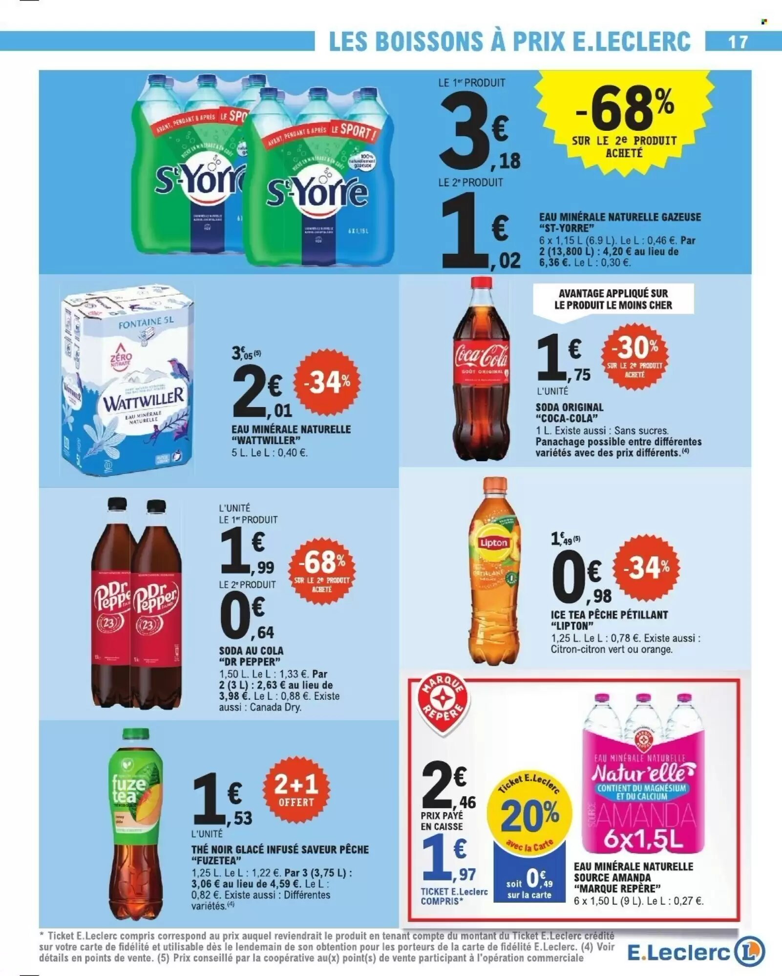 Prospectus promotionnel E.Leclerc valable à partir du 18/08/2026 - Page 17.