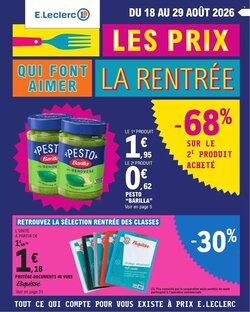 Prospectus promotionnel E.Leclerc valable à partir du 18/08/2026