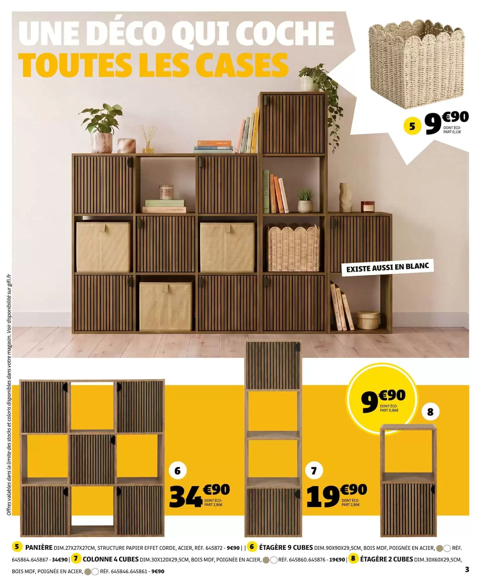 Prospectus promotionnel Gifi valable à partir du 18/08/2026 - Page 3.