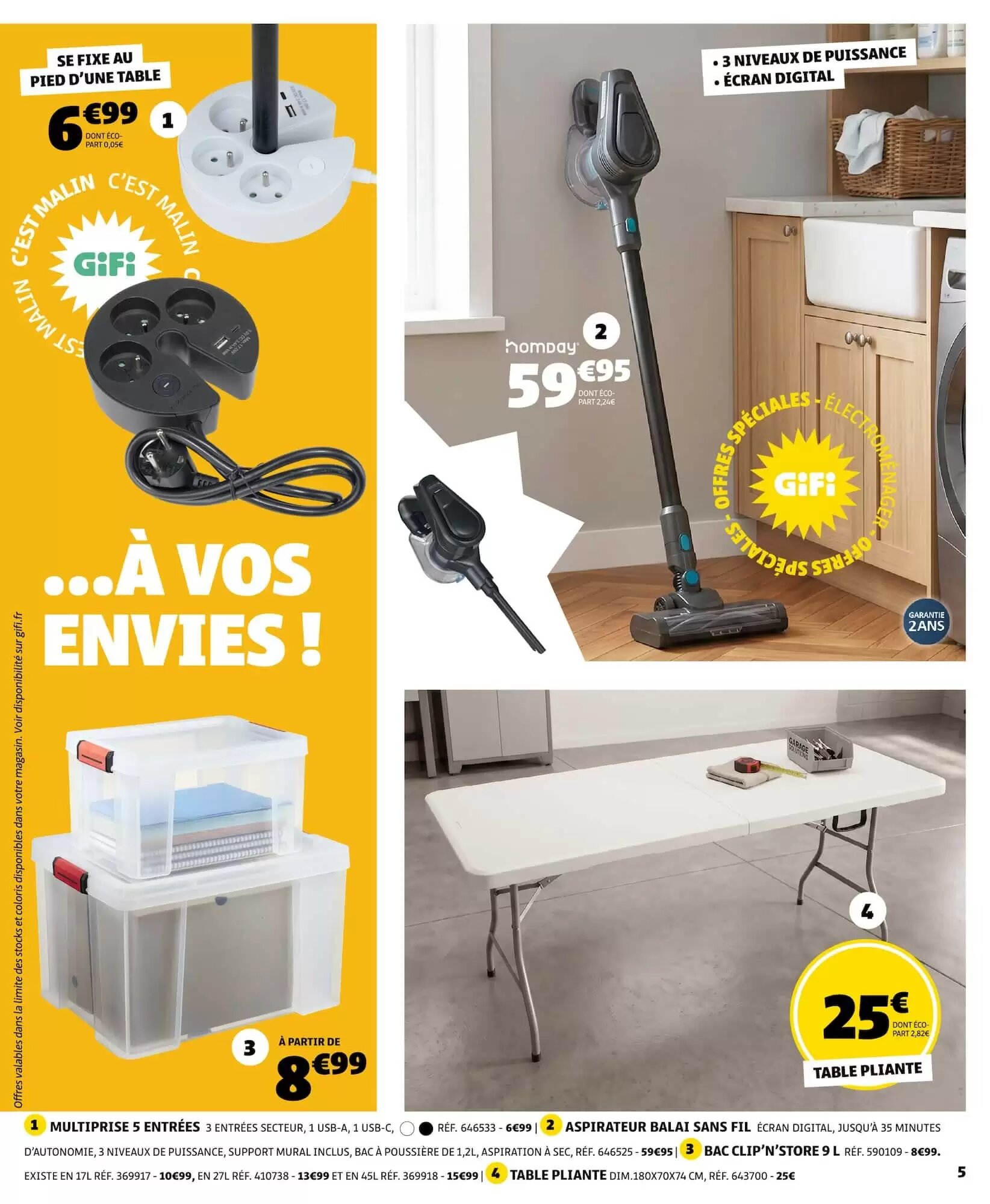Prospectus promotionnel Gifi valable à partir du 18/08/2026 - Page 5.