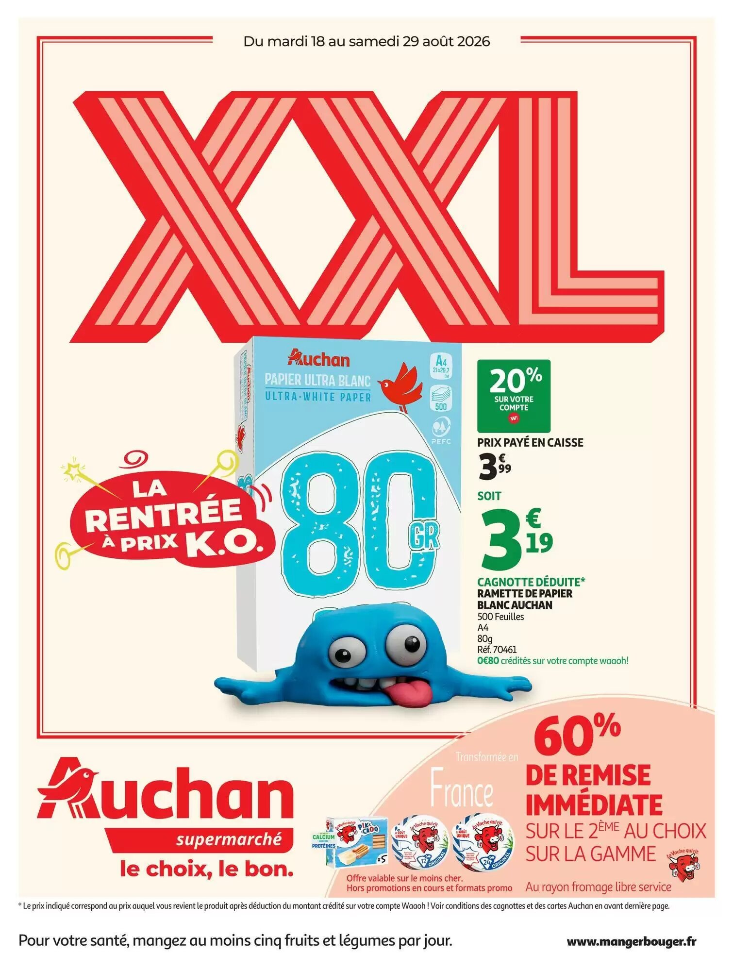 Prospectus promotionnel Auchan valable à partir du 18/08/2026 - Page 1.