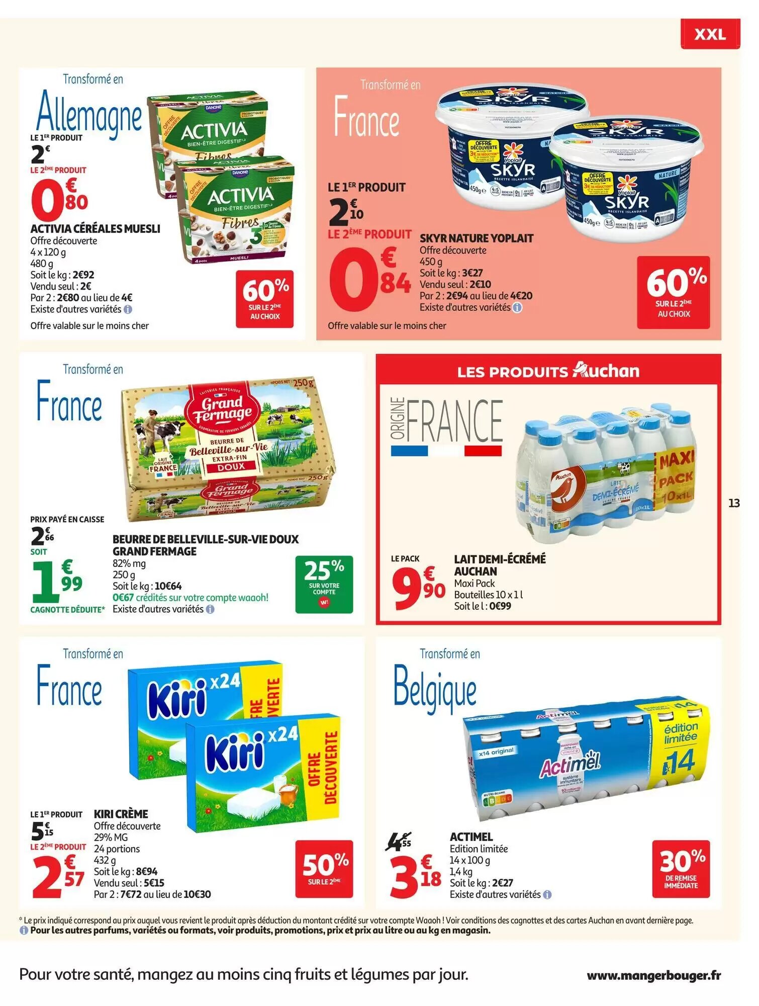 Prospectus promotionnel Auchan valable à partir du 18/08/2026 - Page 13.