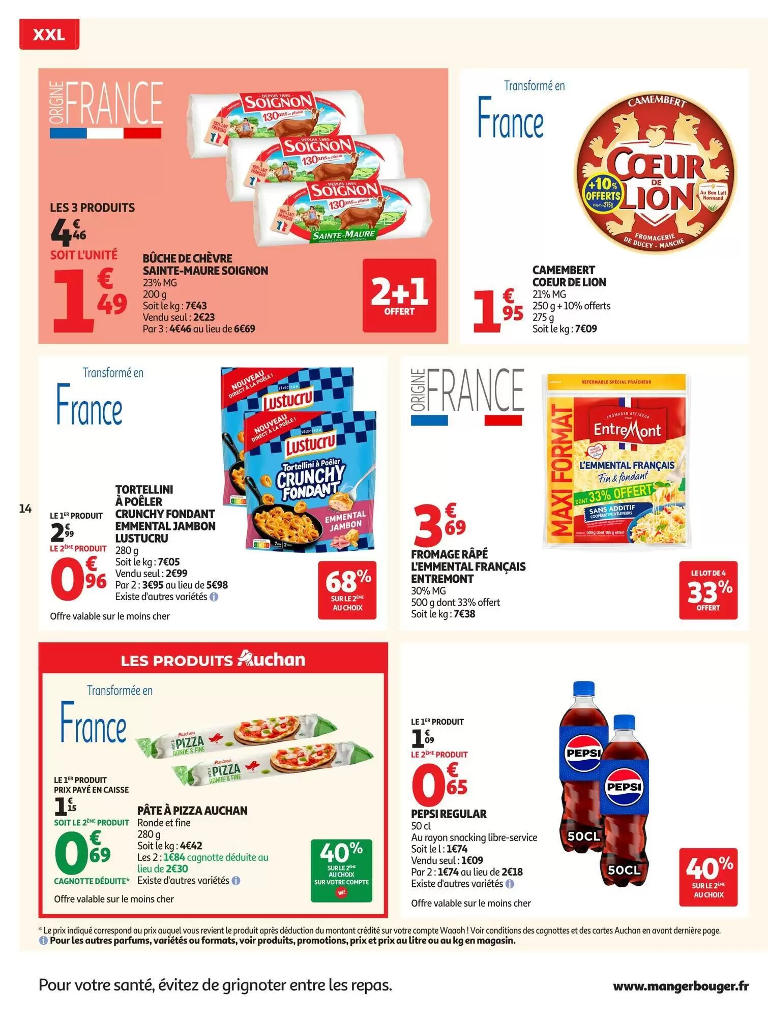 Prospectus promotionnel Auchan valable à partir du 18/08/2026 - Page 14.
