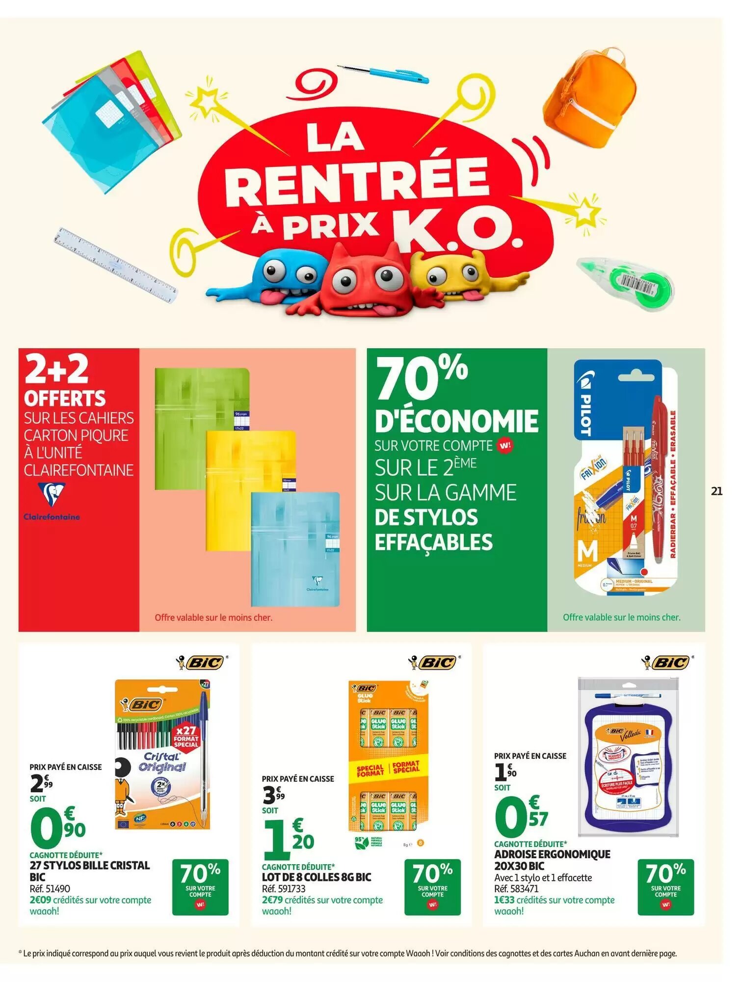 Prospectus promotionnel Auchan valable à partir du 18/08/2026 - Page 21.