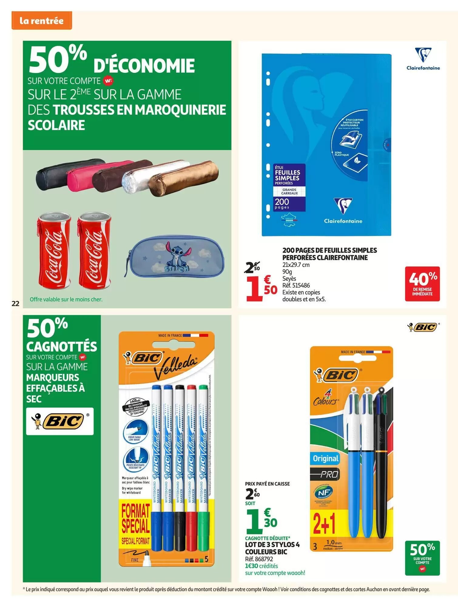 Prospectus promotionnel Auchan valable à partir du 18/08/2026 - Page 22.