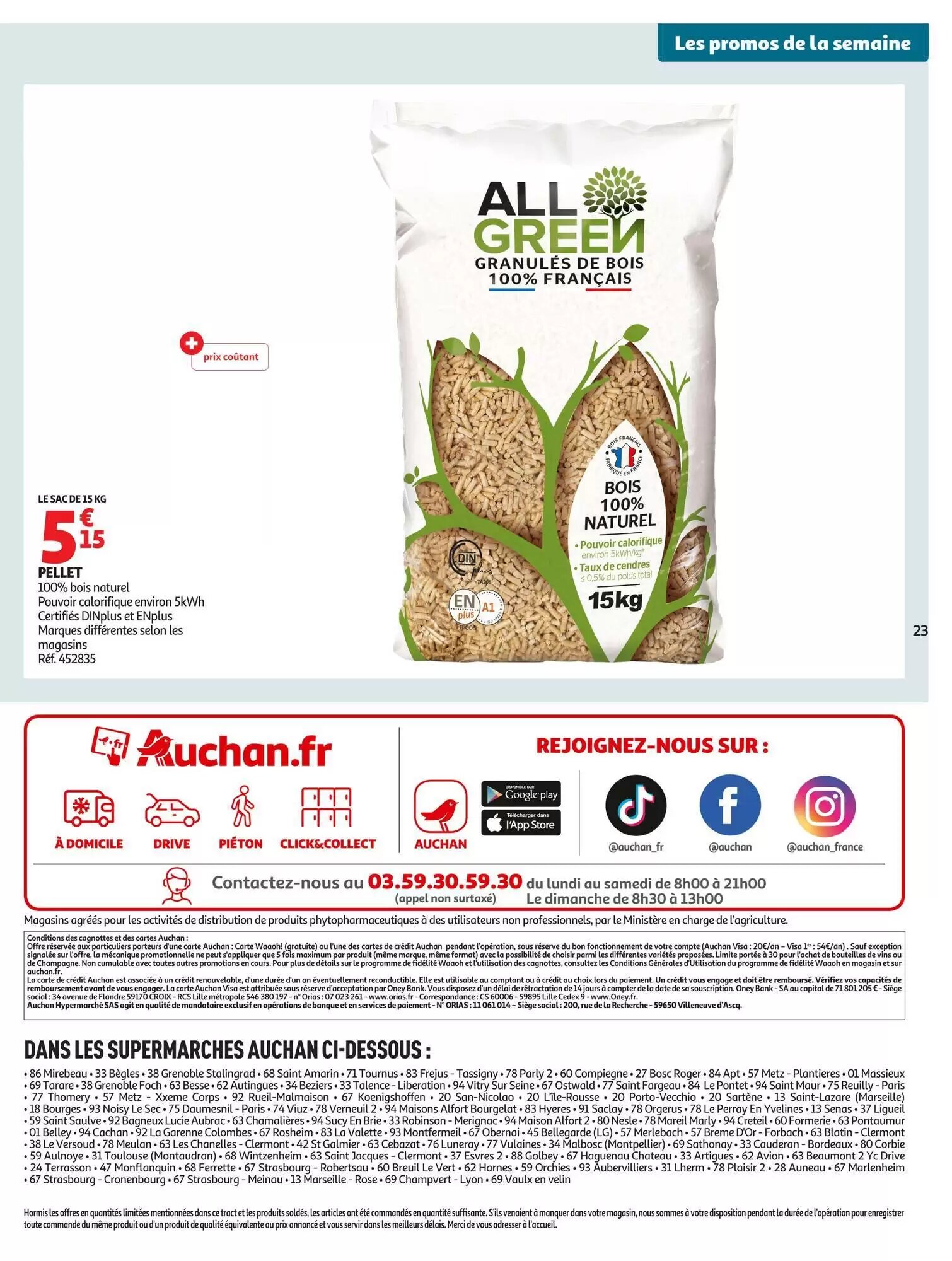 Prospectus promotionnel Auchan valable à partir du 18/08/2026 - Page 23.