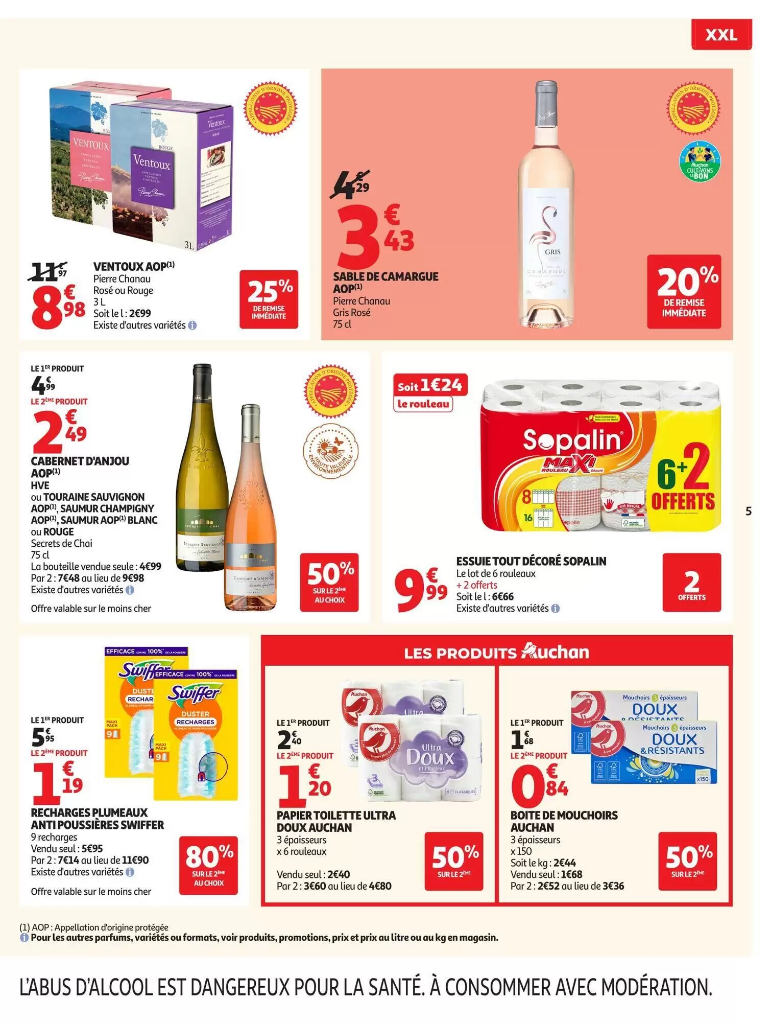 Prospectus promotionnel Auchan valable à partir du 18/08/2026 - Page 5.
