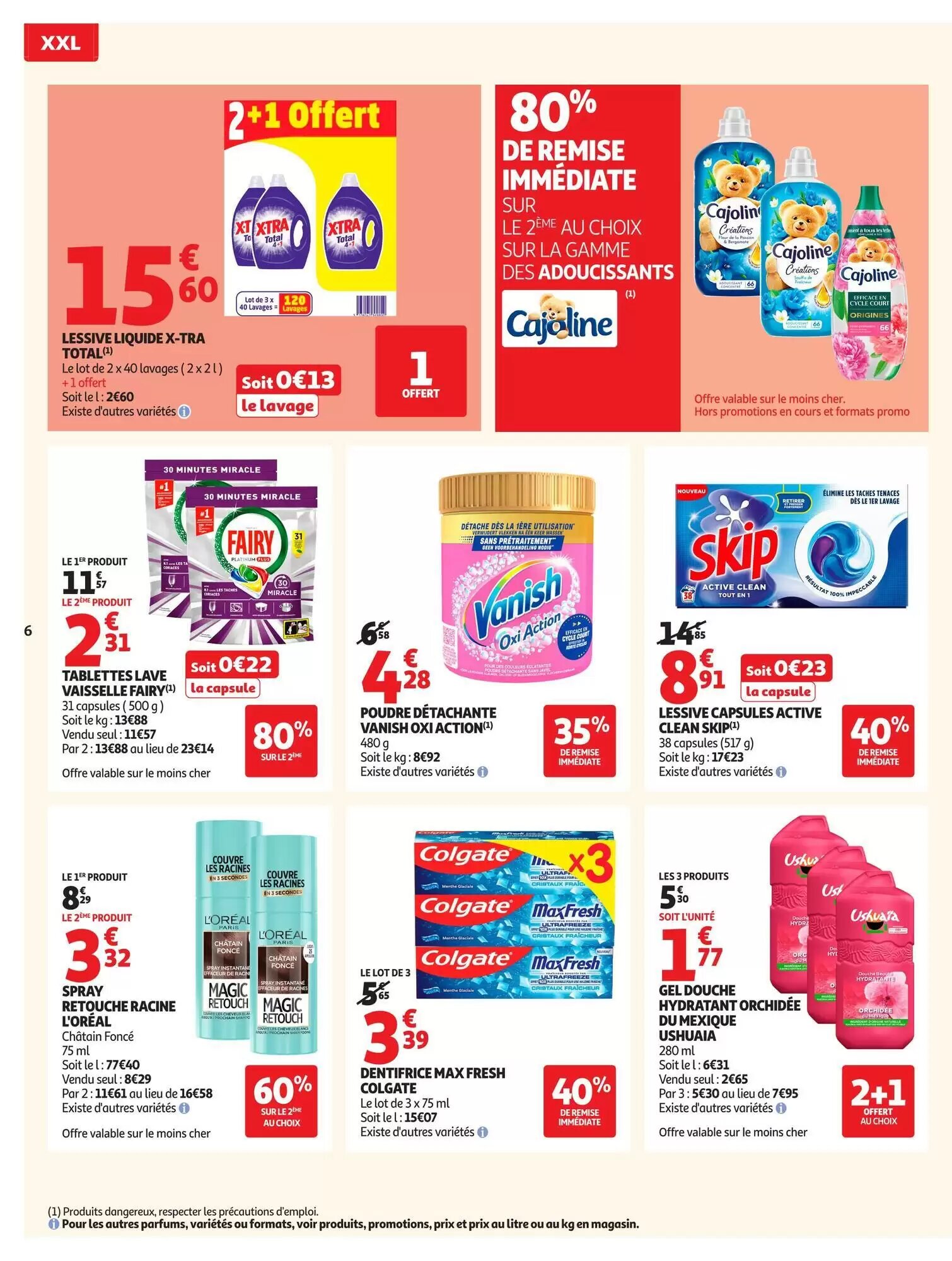 Prospectus promotionnel Auchan valable à partir du 18/08/2026 - Page 6.